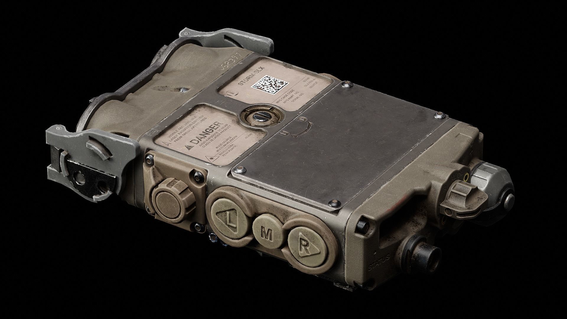 Laser Rangefinder - StormSLX Low-poly 3D model_1