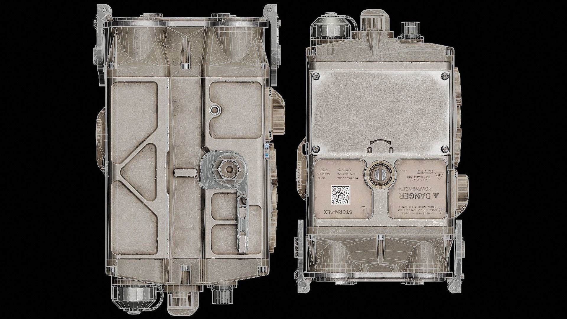 Laser Rangefinder - StormSLX Low-poly 3D model_5