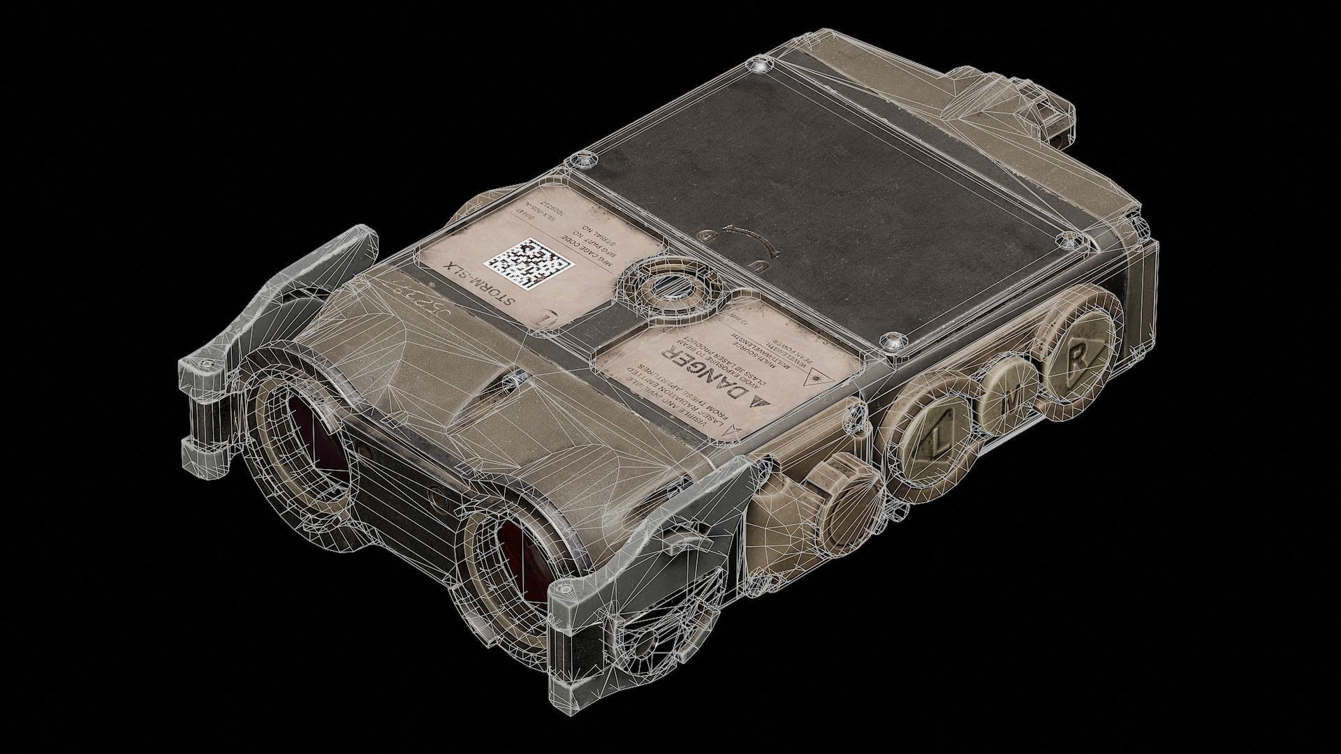 Laser Rangefinder - StormSLX Low-poly 3D model_6