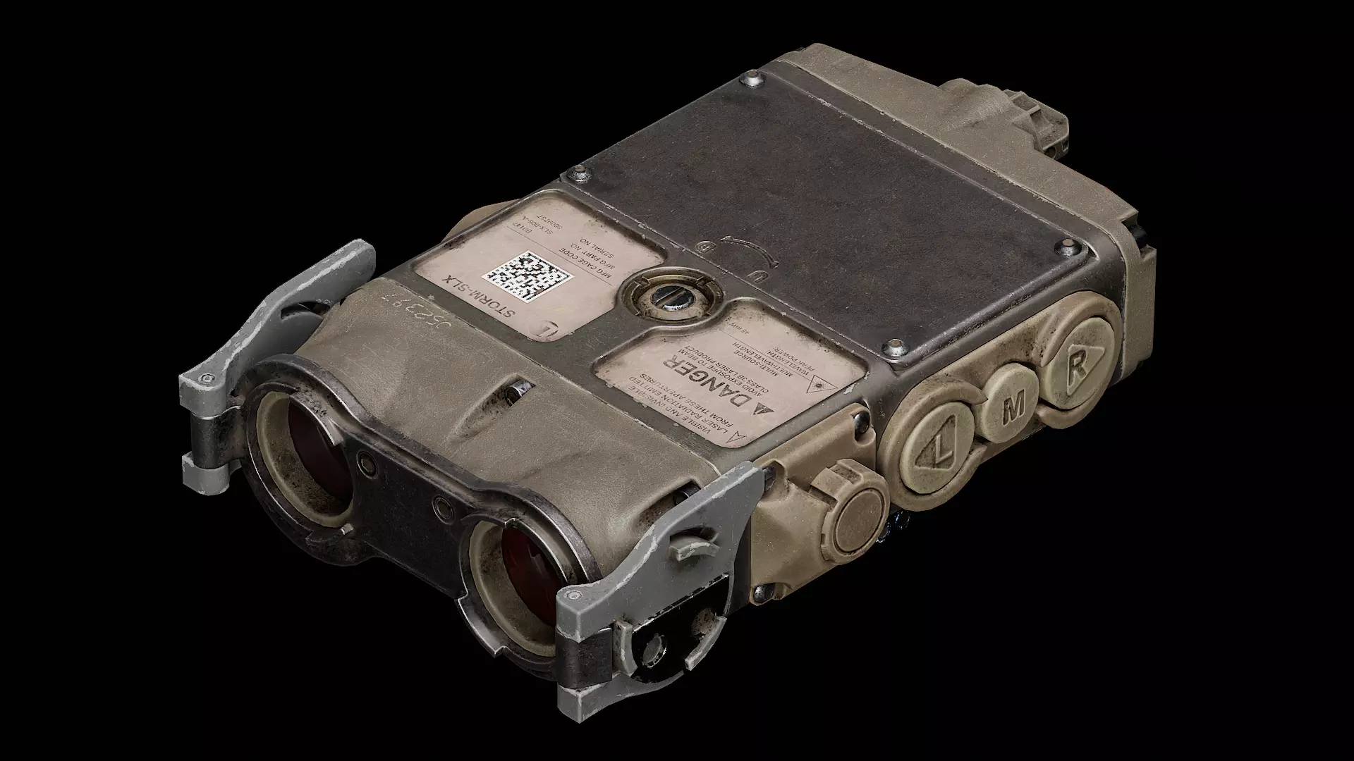 Laser Rangefinder - StormSLX Low-poly 3D model_0