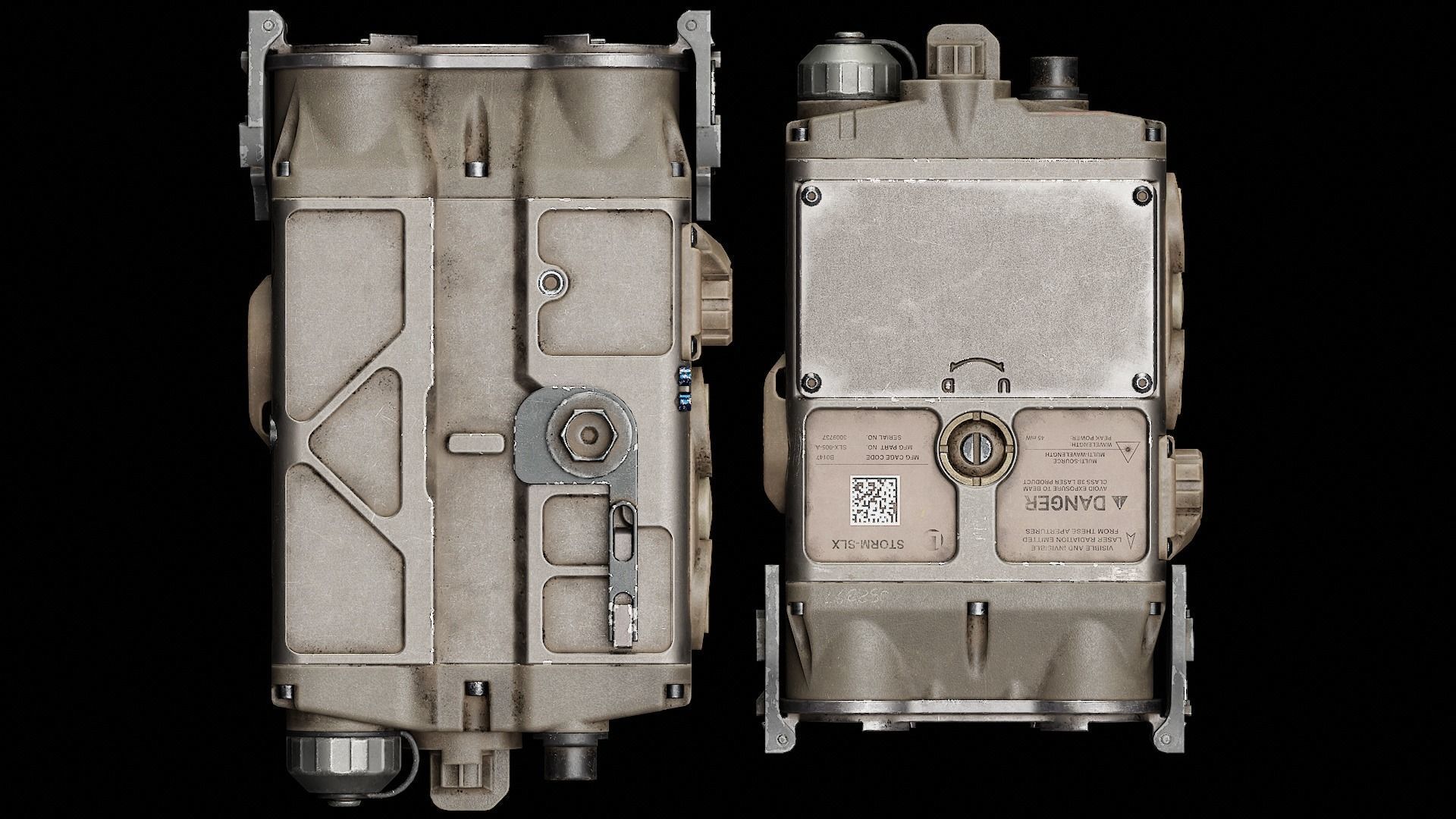 Laser Rangefinder - StormSLX Low-poly 3D model_4