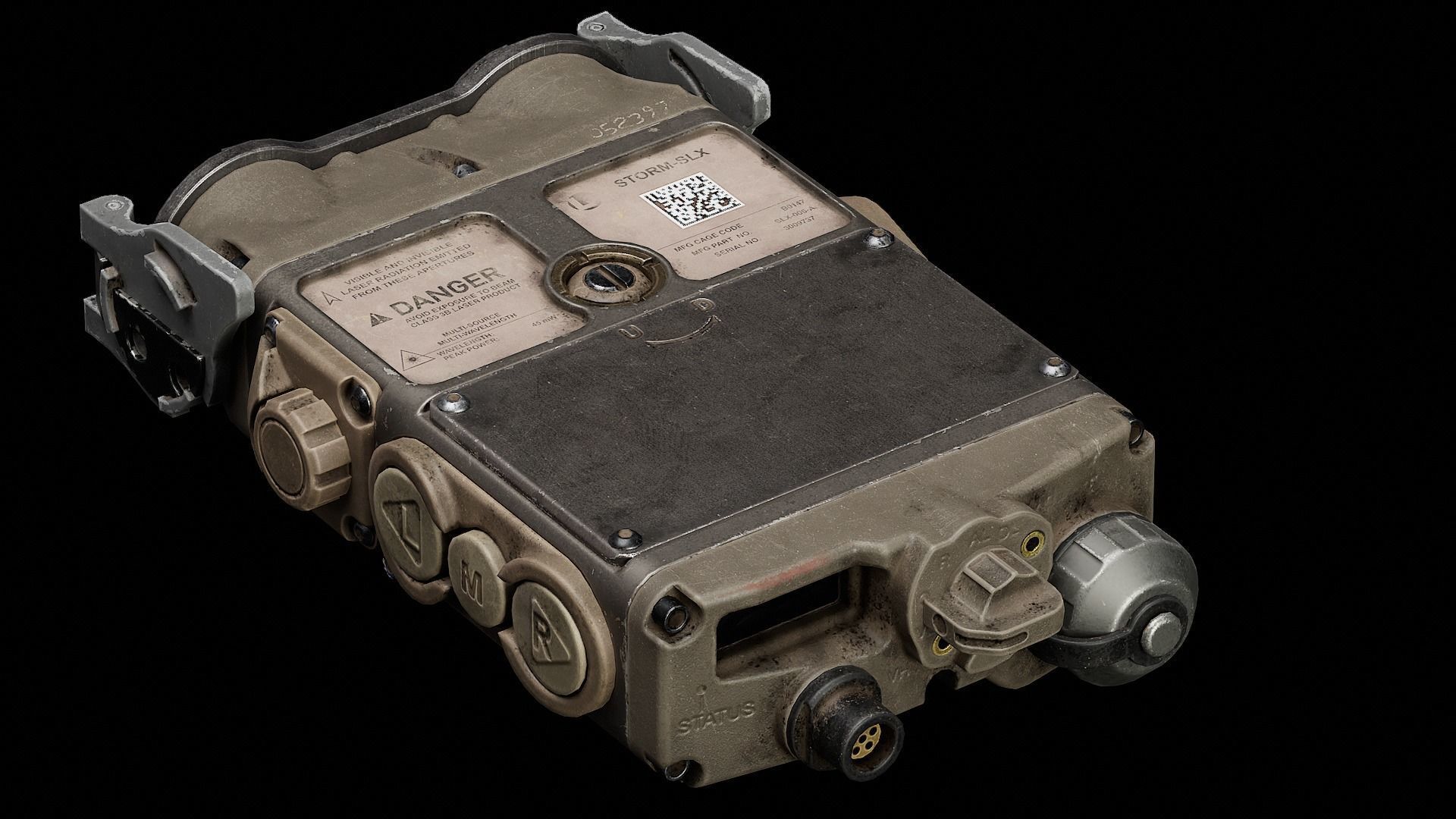 Laser Rangefinder - StormSLX Low-poly 3D model_3