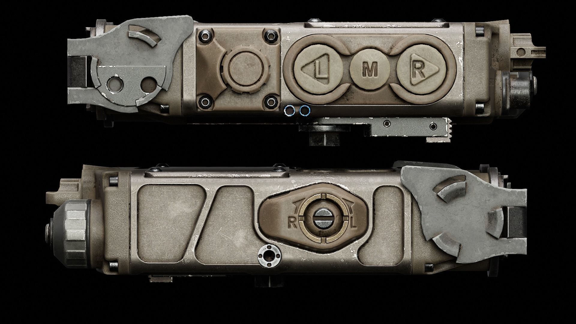 Laser Rangefinder - StormSLX Low-poly 3D model_8