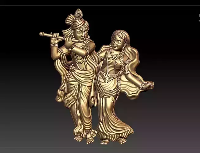 RATHAKRISHNA PENDENT 3D print model