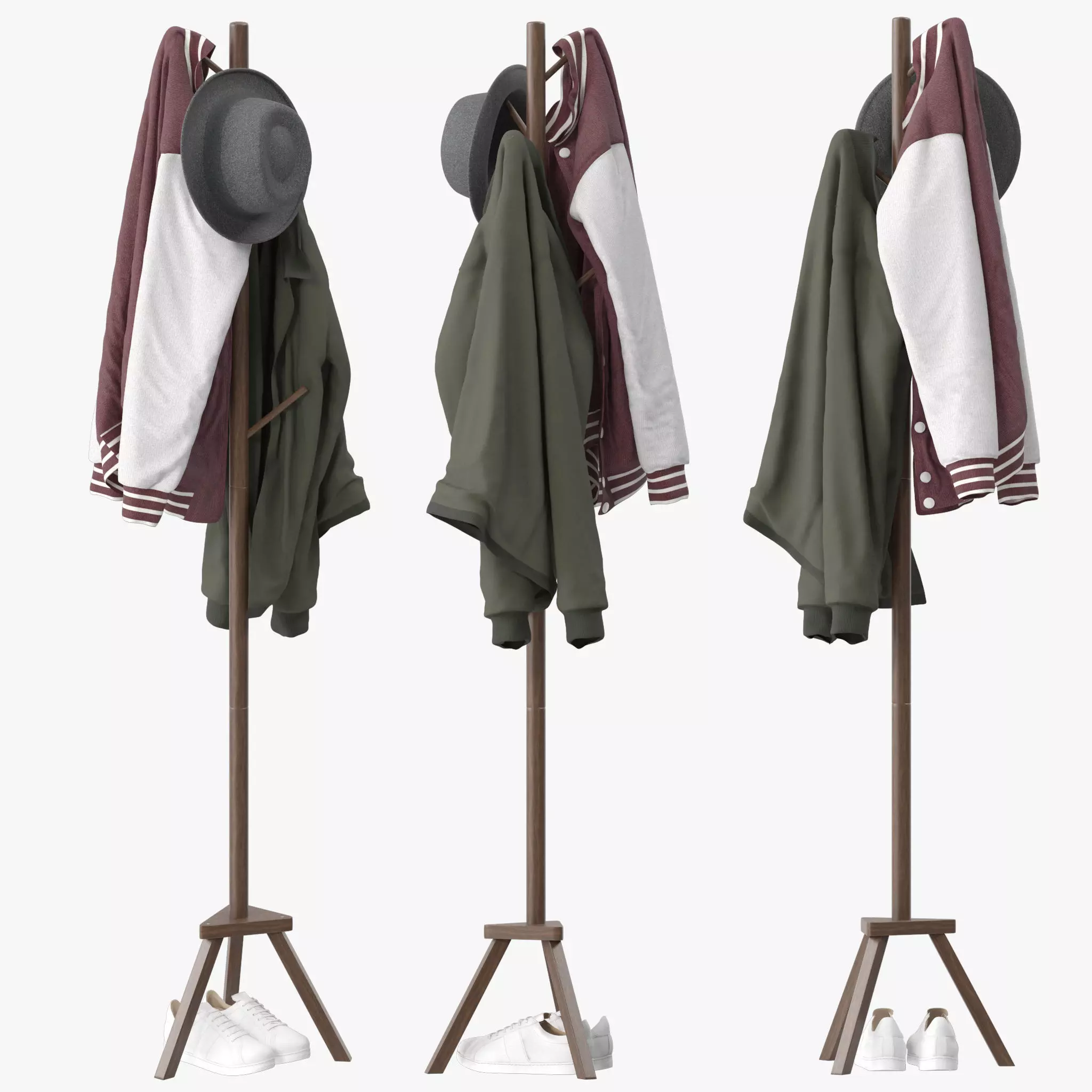 Model 715 Coat Rack Sywhitta Coat Rack 3D model | CGTrader