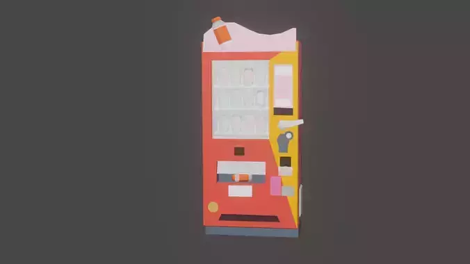 Low polyVending machine