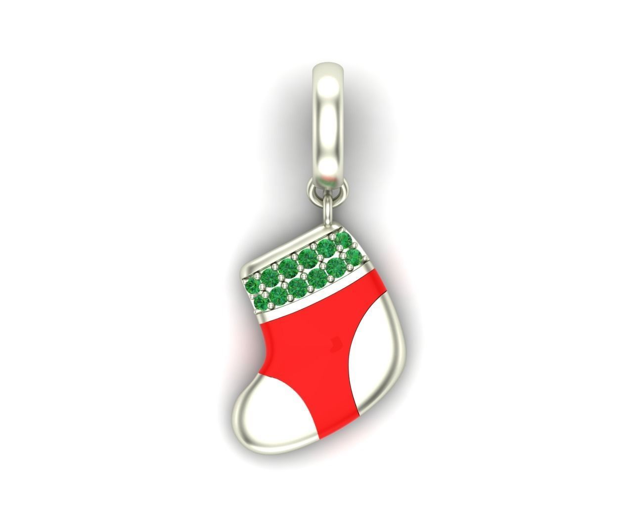 Pandora christmas sock 3D print model_10
