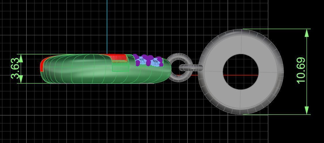 Pandora christmas sock 3D print model_6