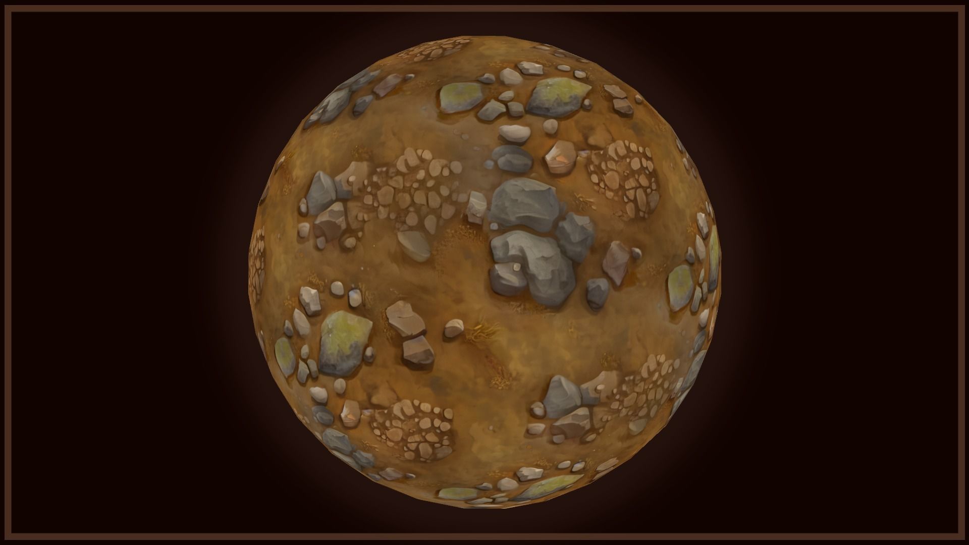 Ground - Earth and Rocks - 20 TEXTURES - Hand-painted -PACK 3--- Texture_12