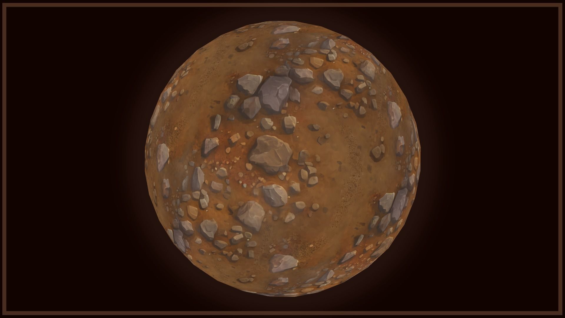 Ground - Earth and Rocks - 20 TEXTURES - Hand-painted -PACK 3--- Texture_17