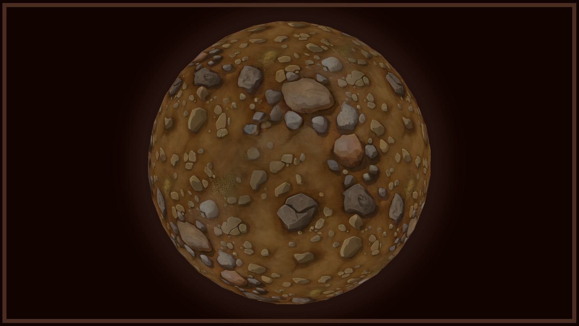 Ground - Earth and Rocks - 20 TEXTURES - Hand-painted -PACK 3--- Texture_19