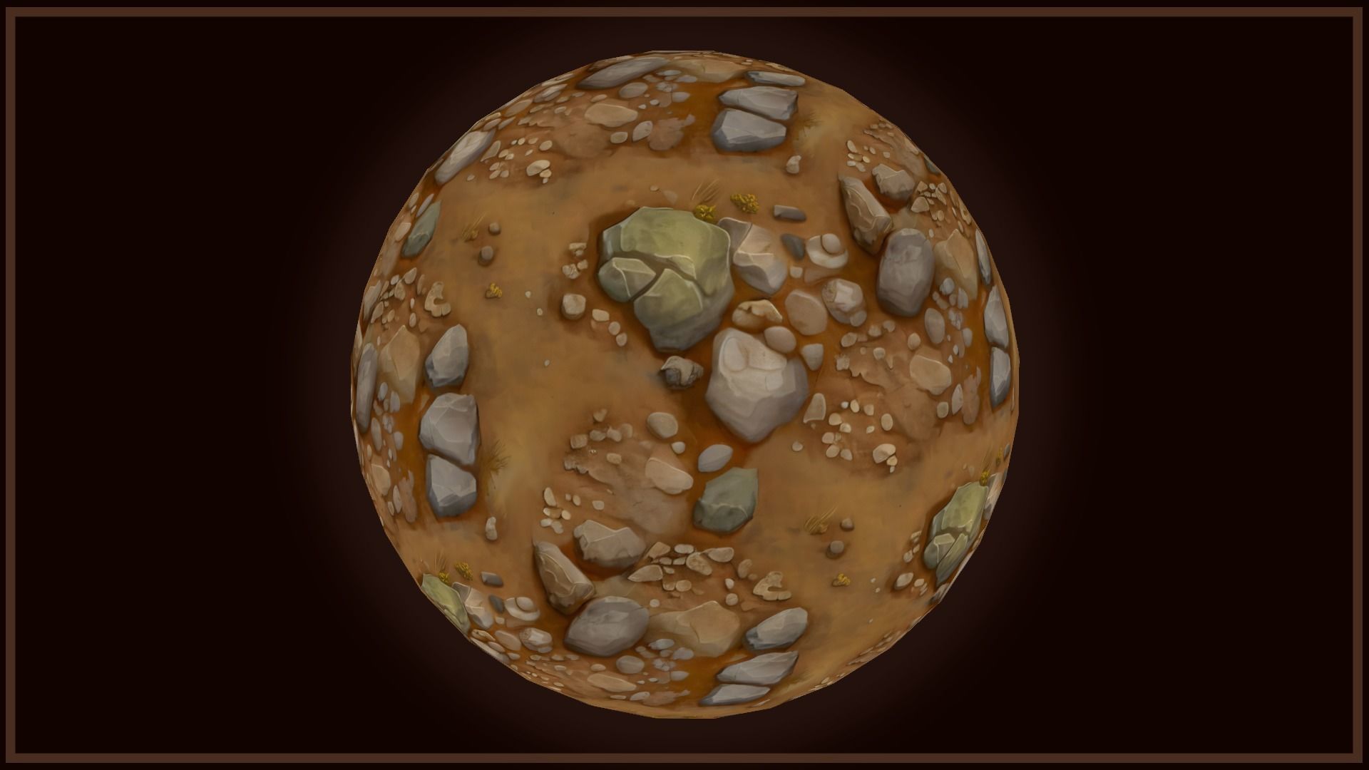 Ground - Earth and Rocks - 20 TEXTURES - Hand-painted -PACK 3--- Texture_9