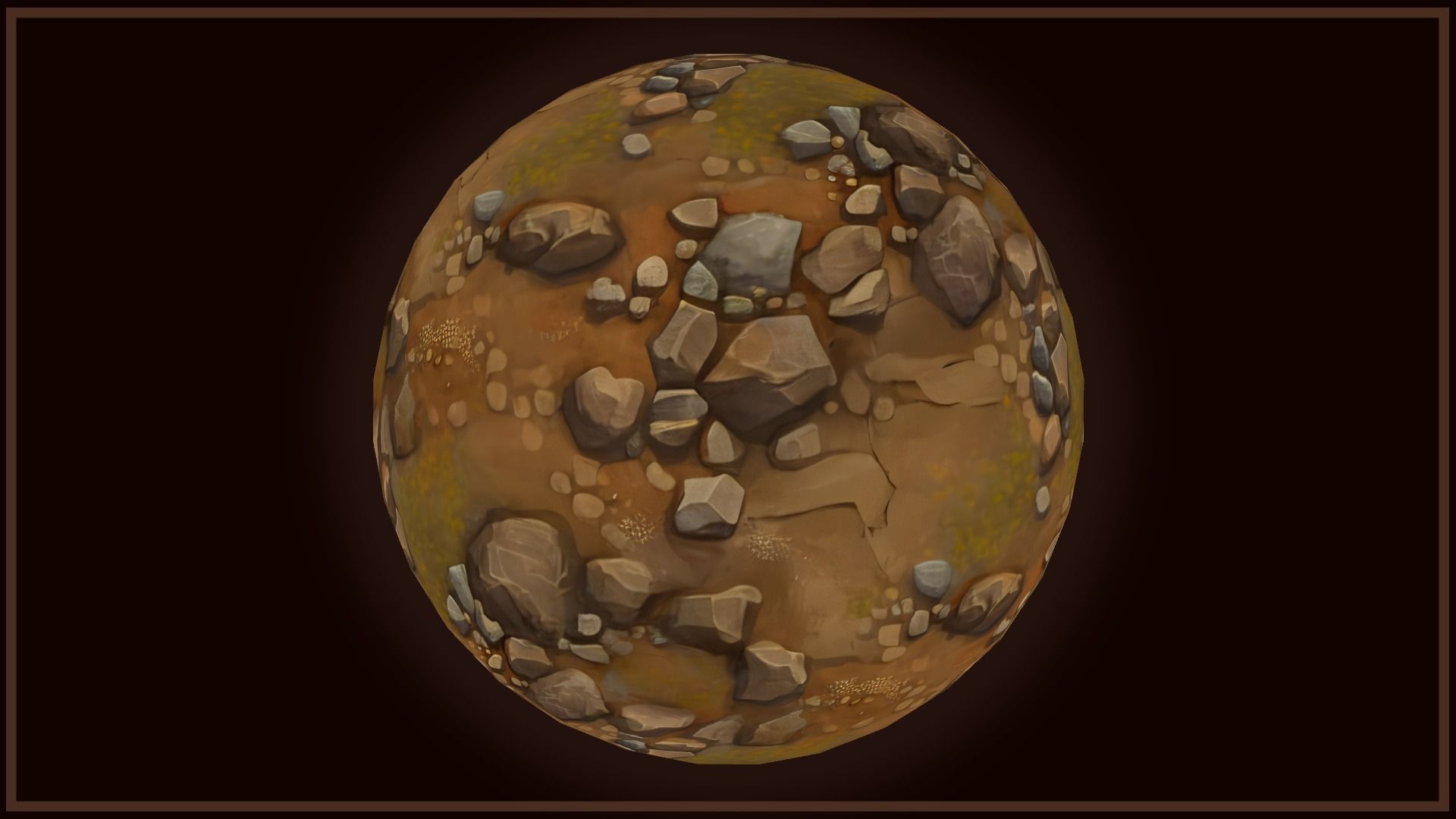 Ground - Earth and Rocks - 20 TEXTURES - Hand-painted -PACK 3--- Texture_1