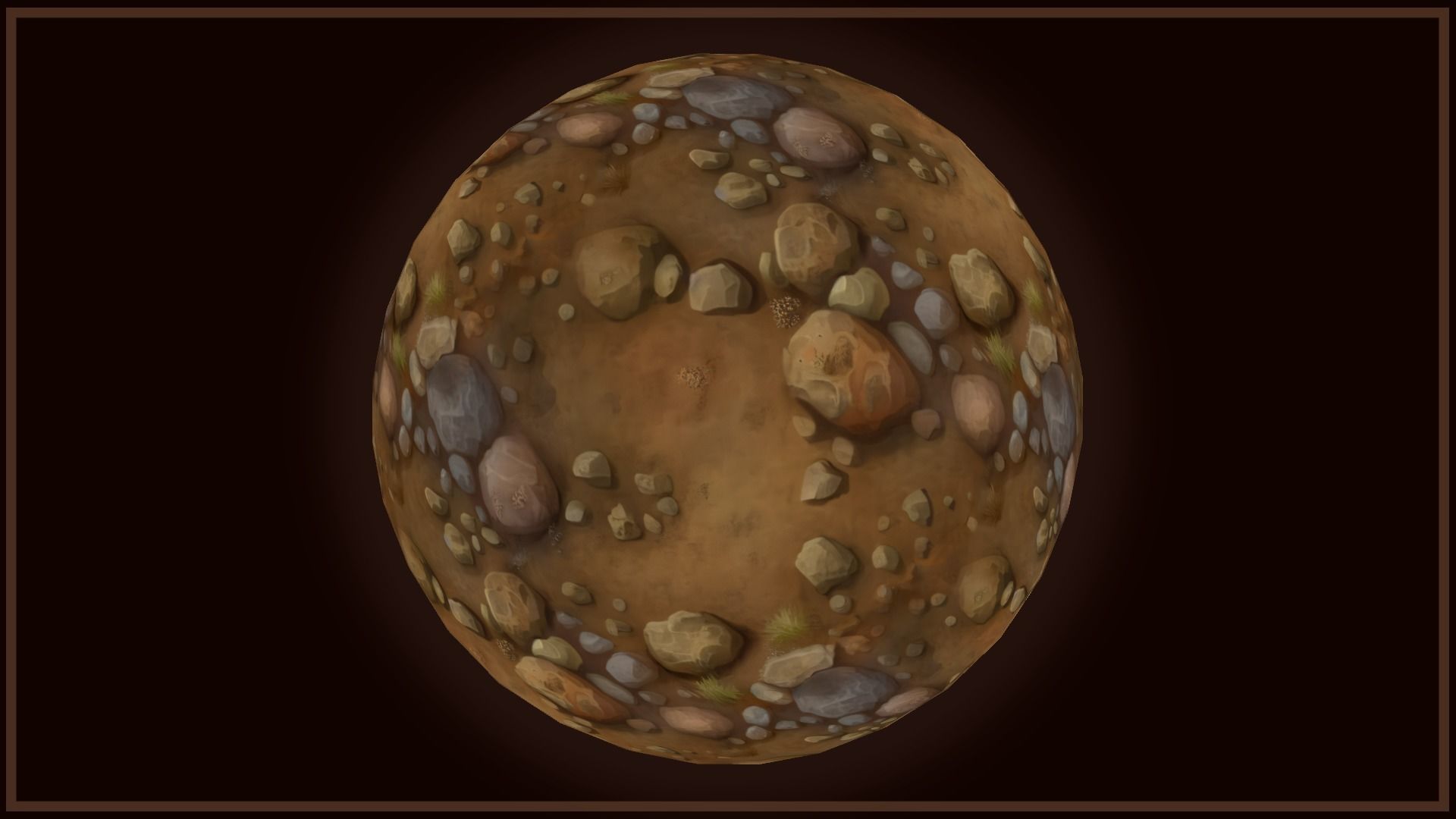 Ground - Earth and Rocks - 20 TEXTURES - Hand-painted -PACK 3--- Texture_7