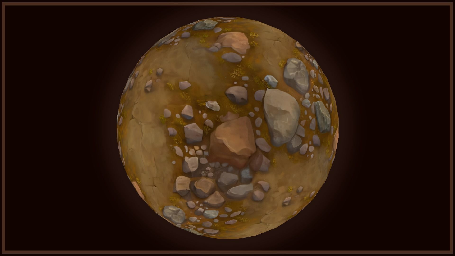 Ground - Earth and Rocks - 20 TEXTURES - Hand-painted -PACK 3--- Texture_10