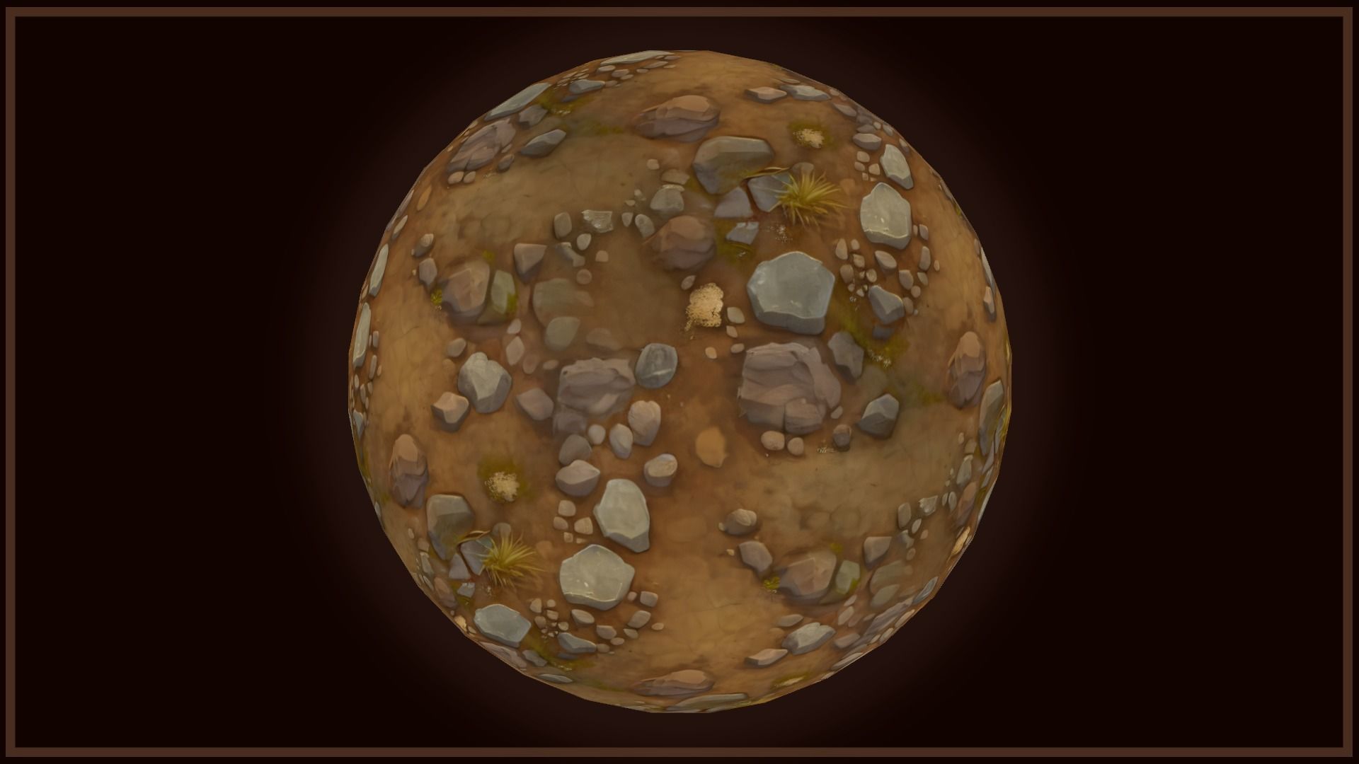 Ground - Earth and Rocks - 20 TEXTURES - Hand-painted -PACK 3--- Texture_11