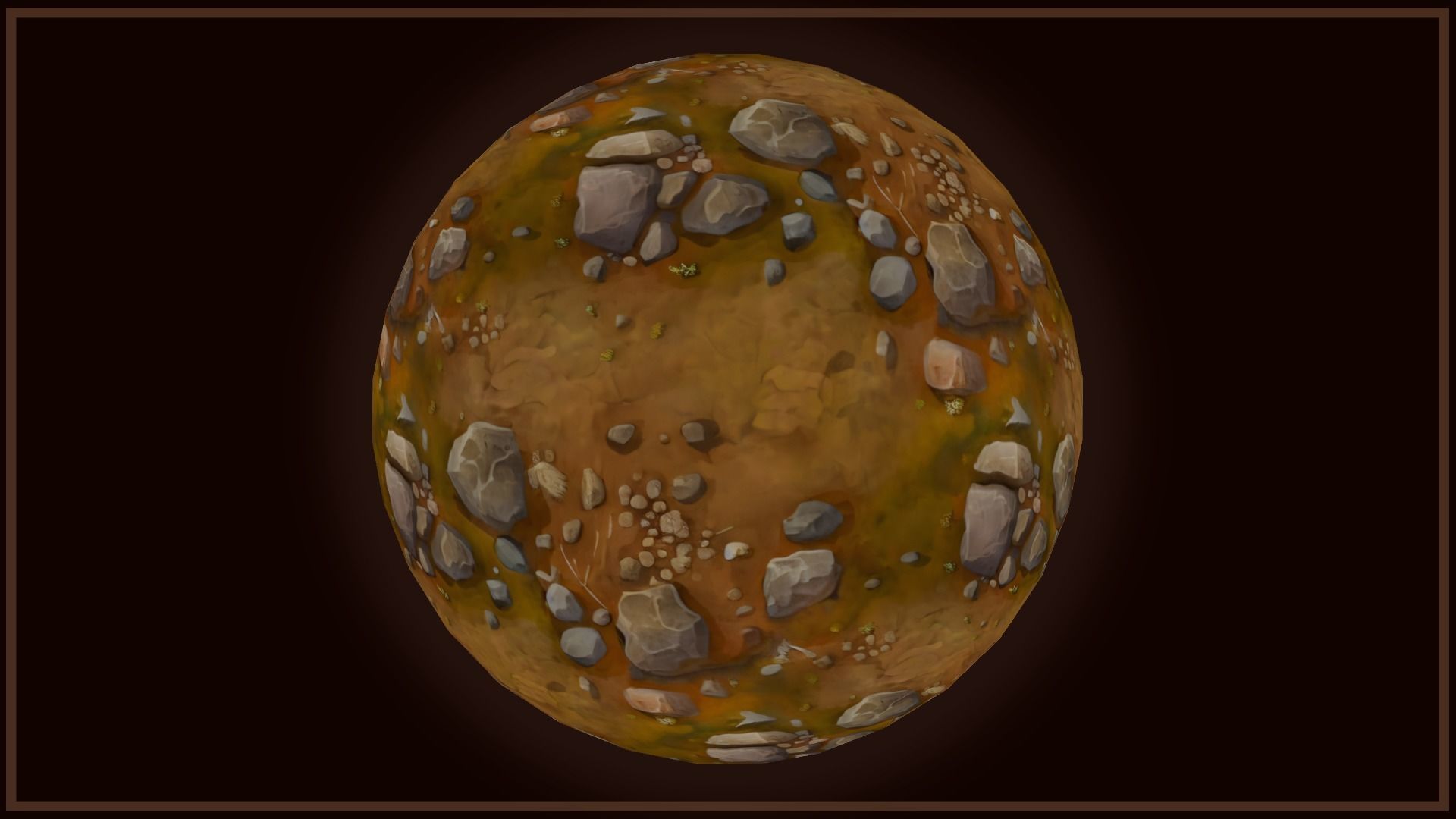 Ground - Earth and Rocks - 20 TEXTURES - Hand-painted -PACK 3--- Texture_6