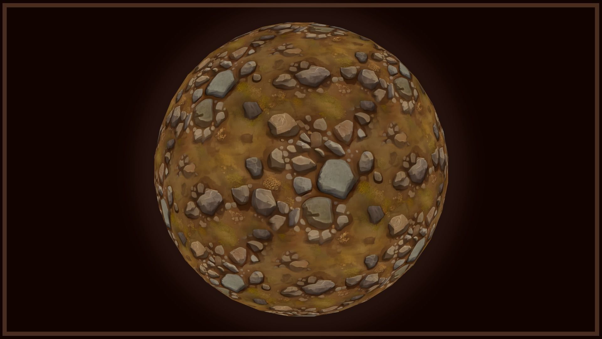 Ground - Earth and Rocks - 20 TEXTURES - Hand-painted -PACK 3--- Texture_8