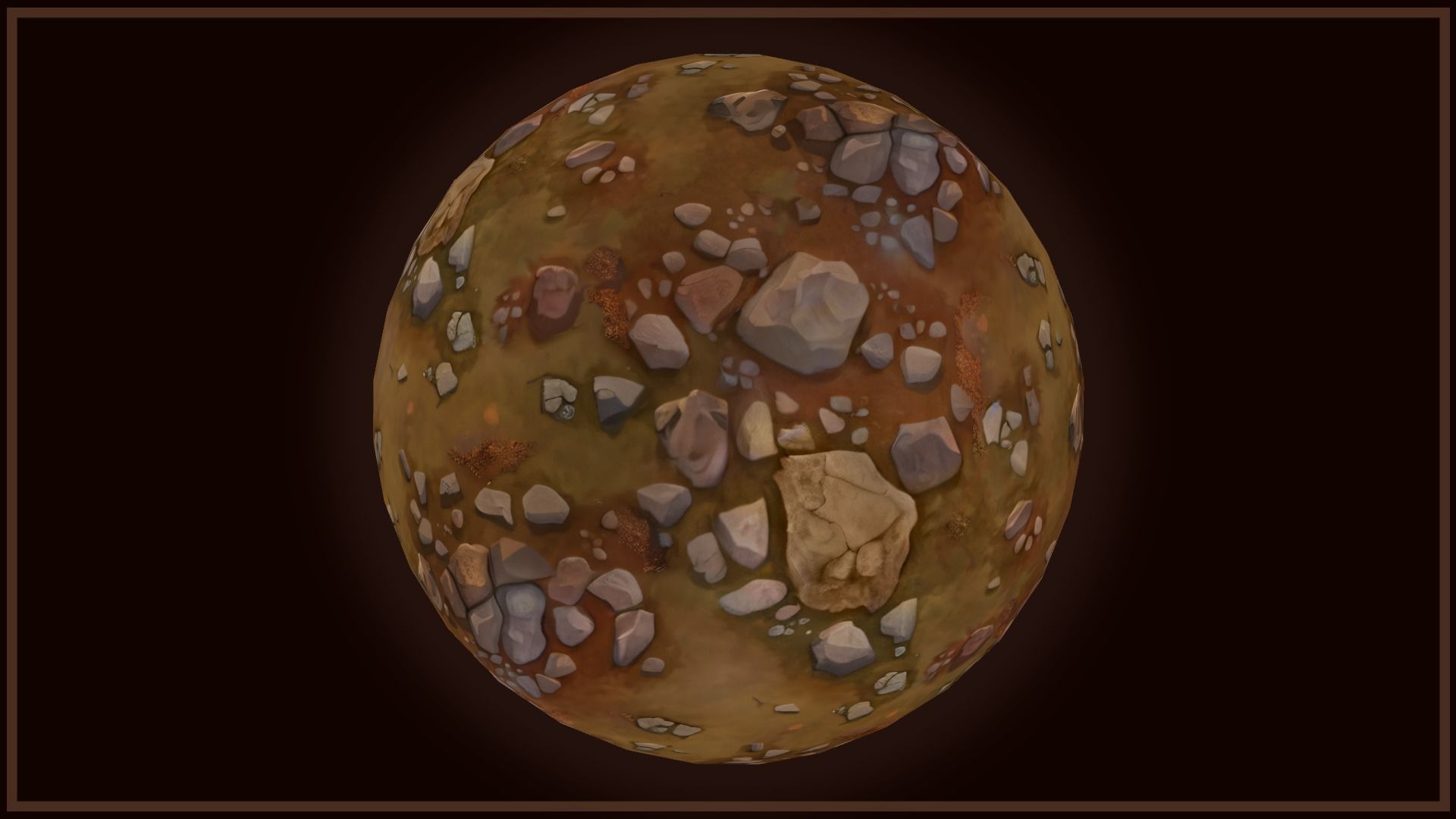 Ground - Earth and Rocks - 20 TEXTURES - Hand-painted -PACK 3--- Texture_15