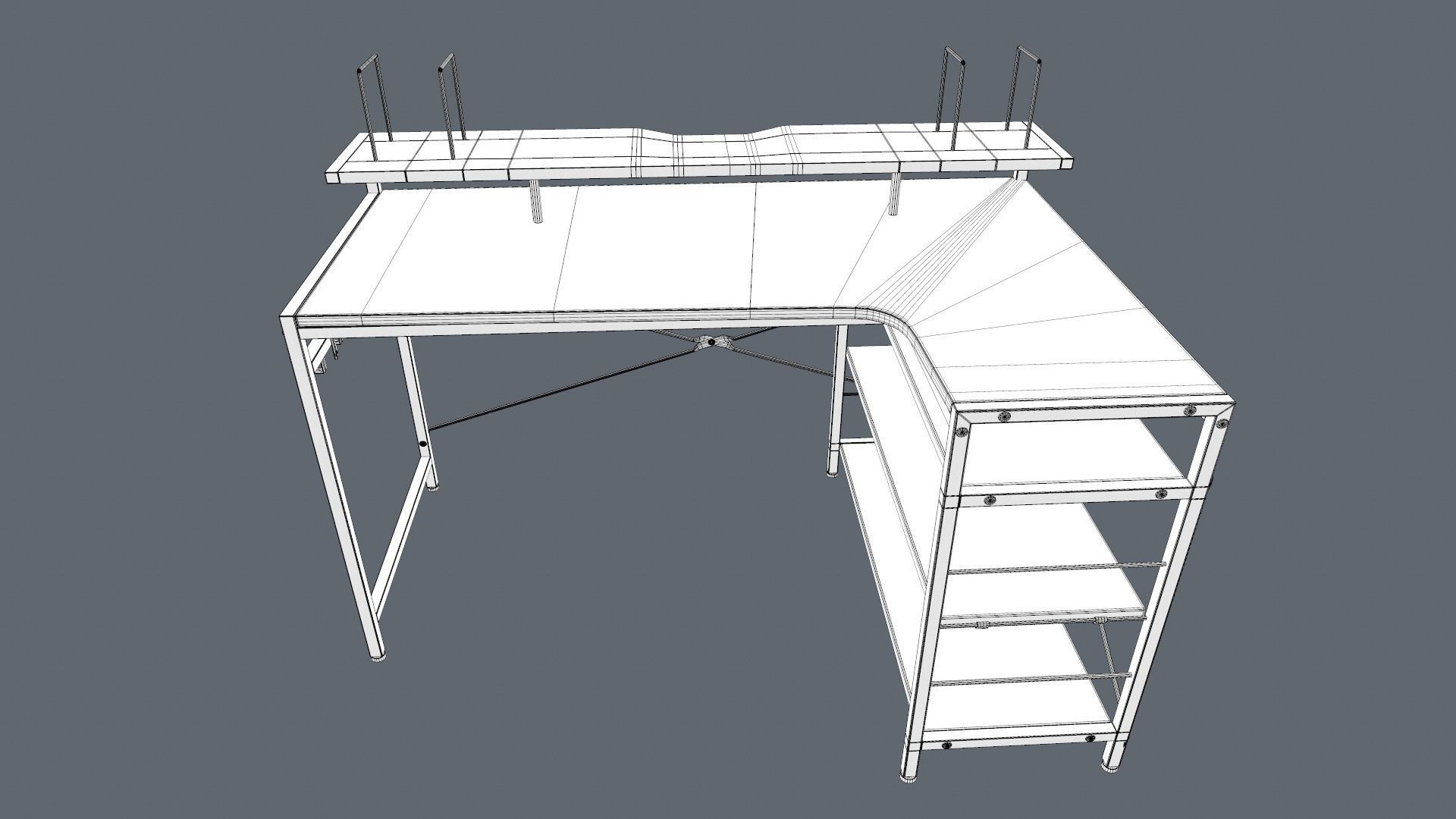 Assembly Table 3D model_16