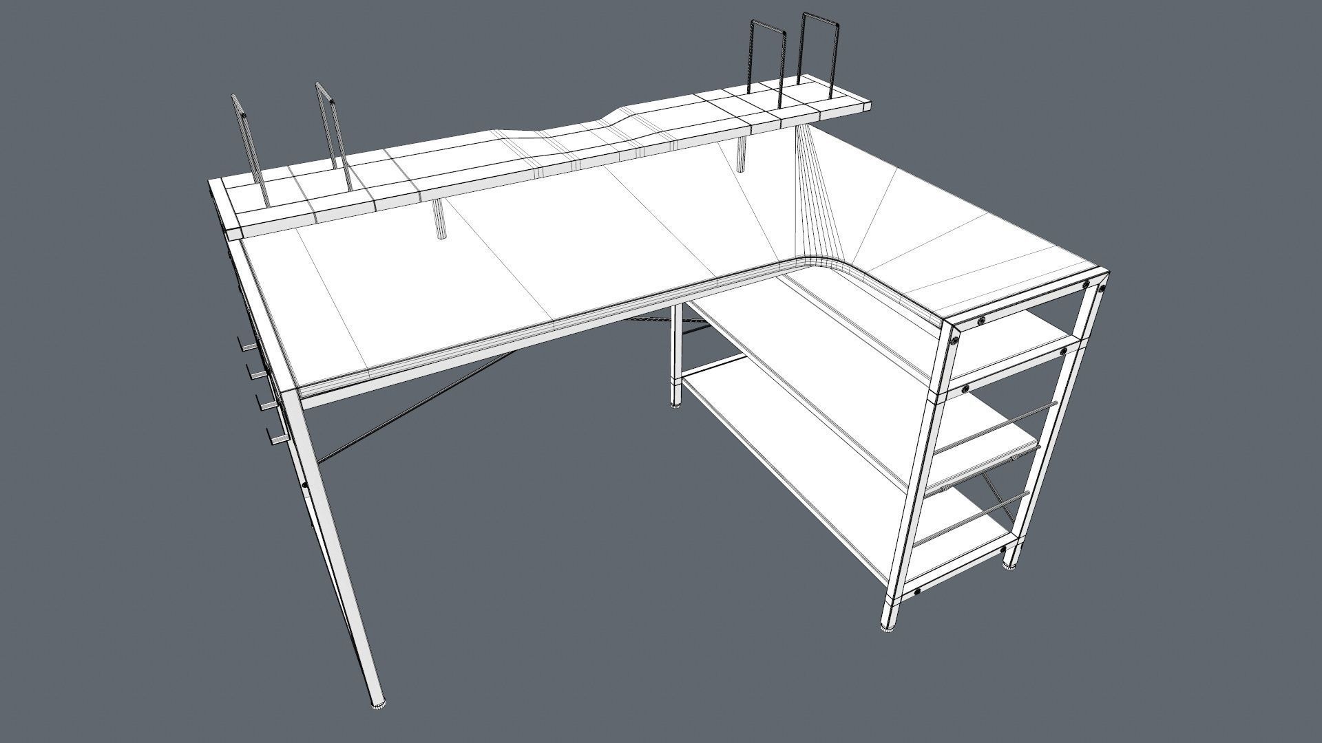 Assembly Table 3D model_15