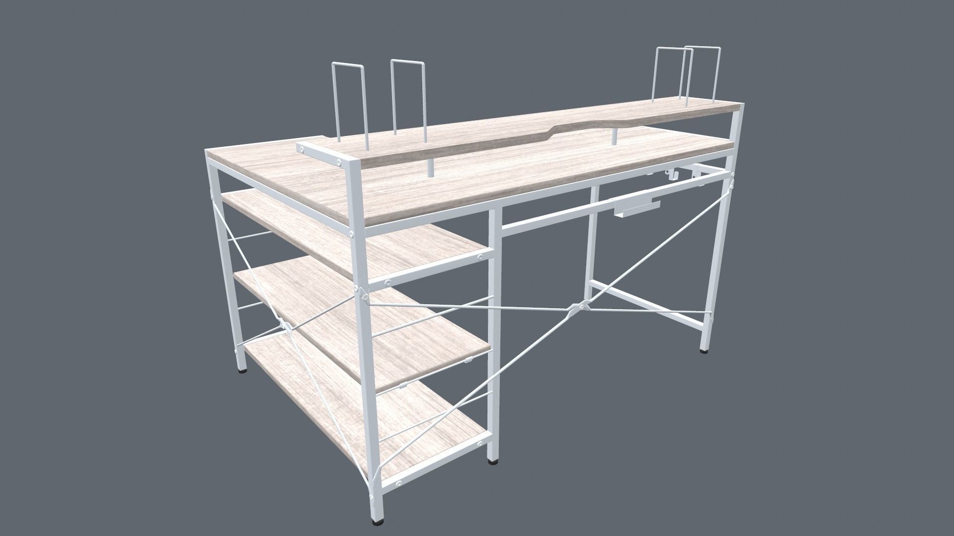 Assembly Table 3D model_5