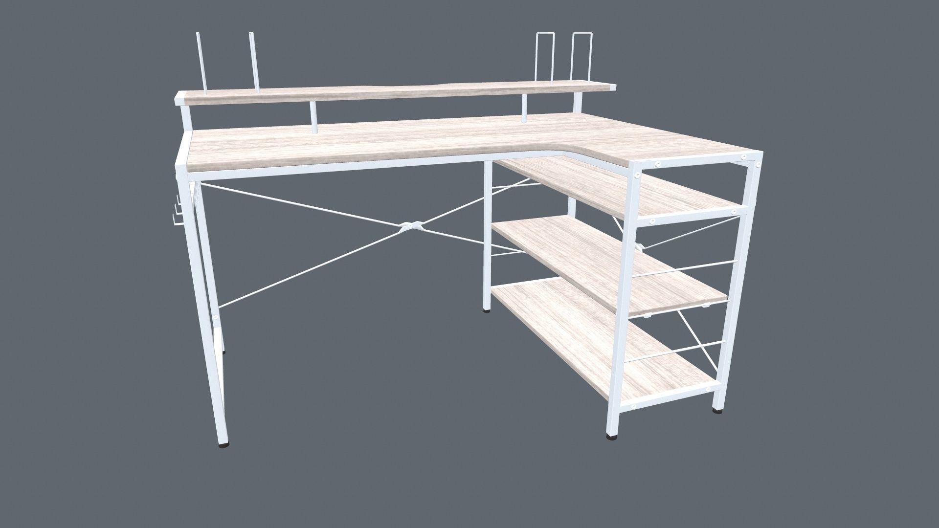 Assembly Table 3D model_8