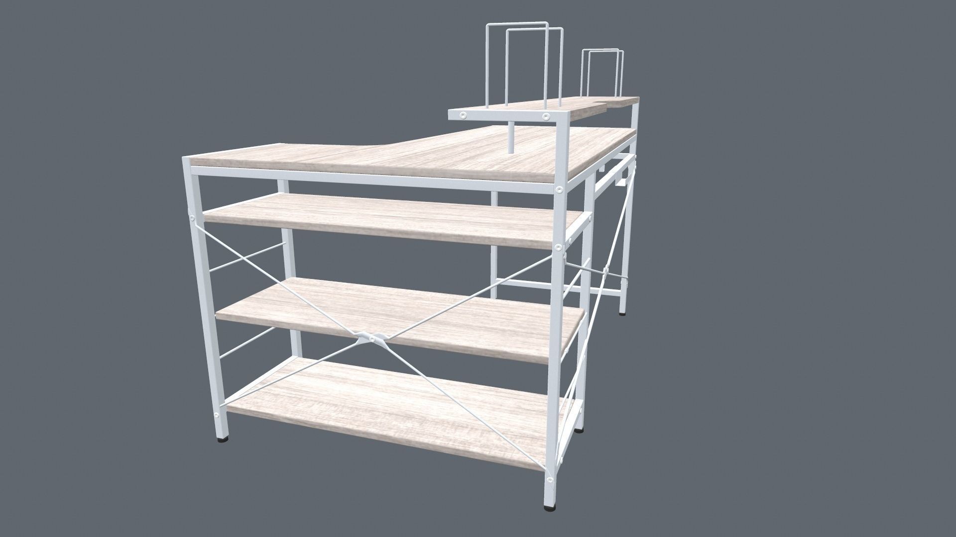 Assembly Table 3D model_6