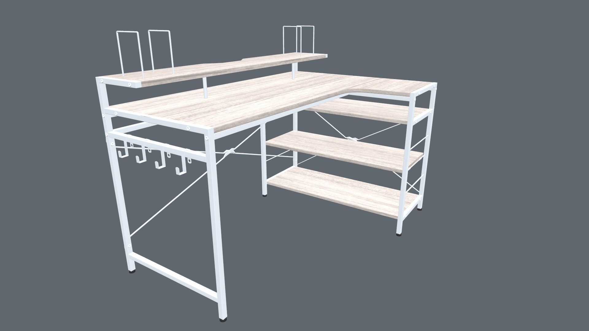 Assembly Table 3D model_9