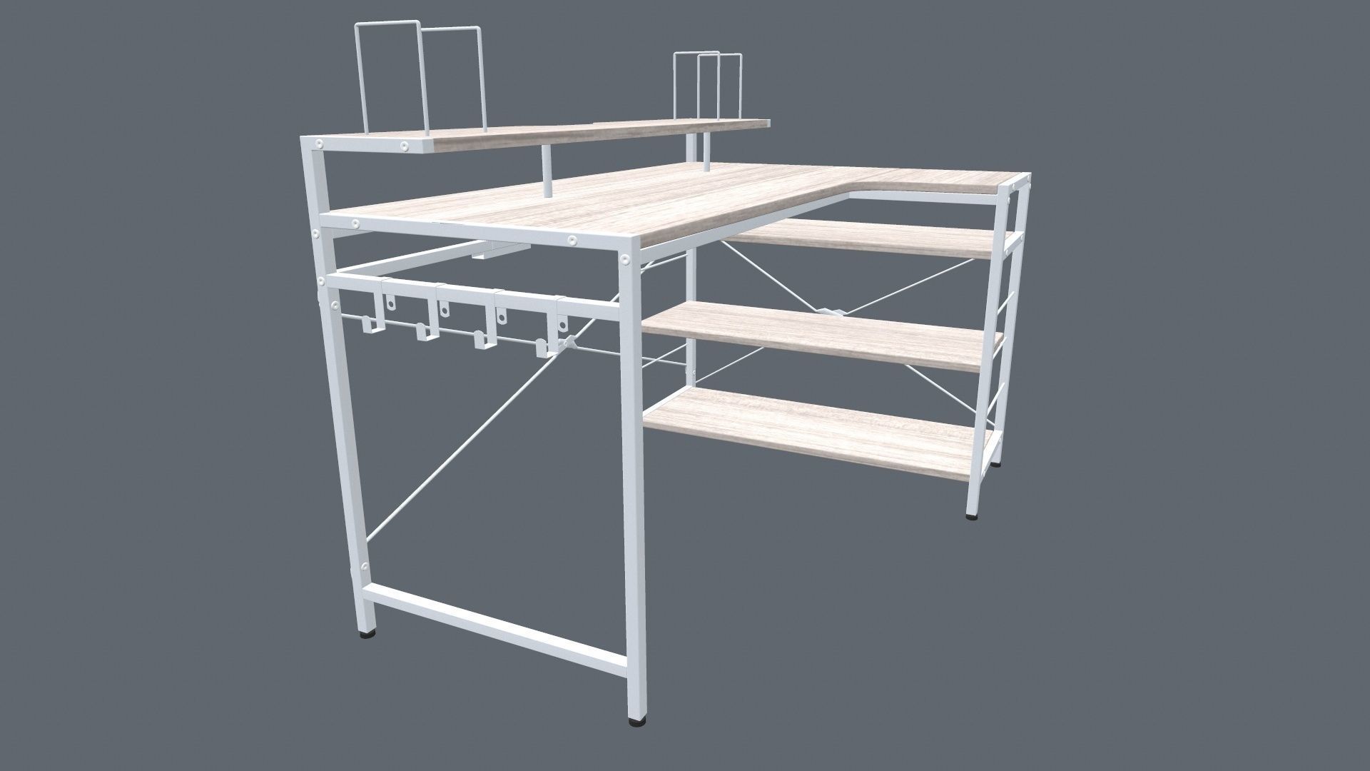 Assembly Table 3D model_2
