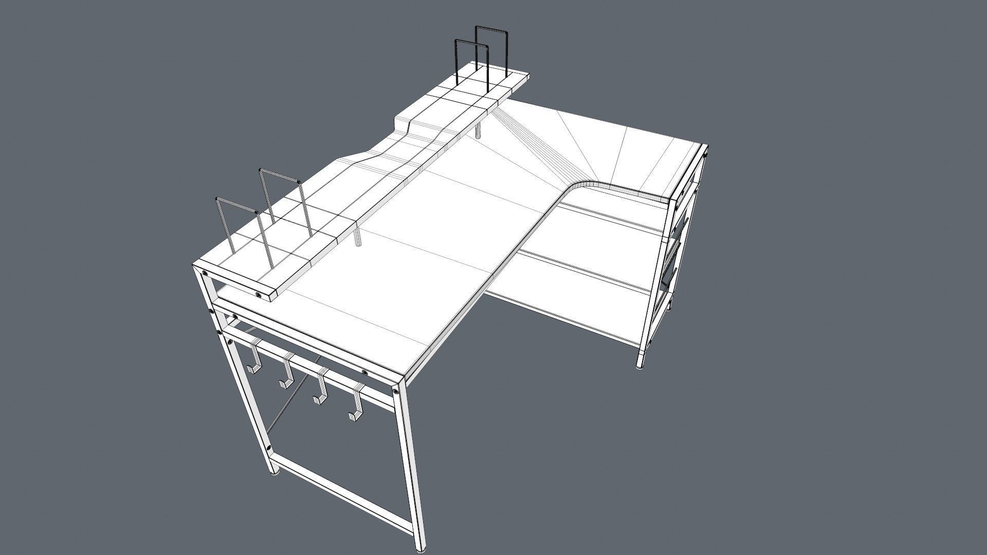 Assembly Table 3D model_21