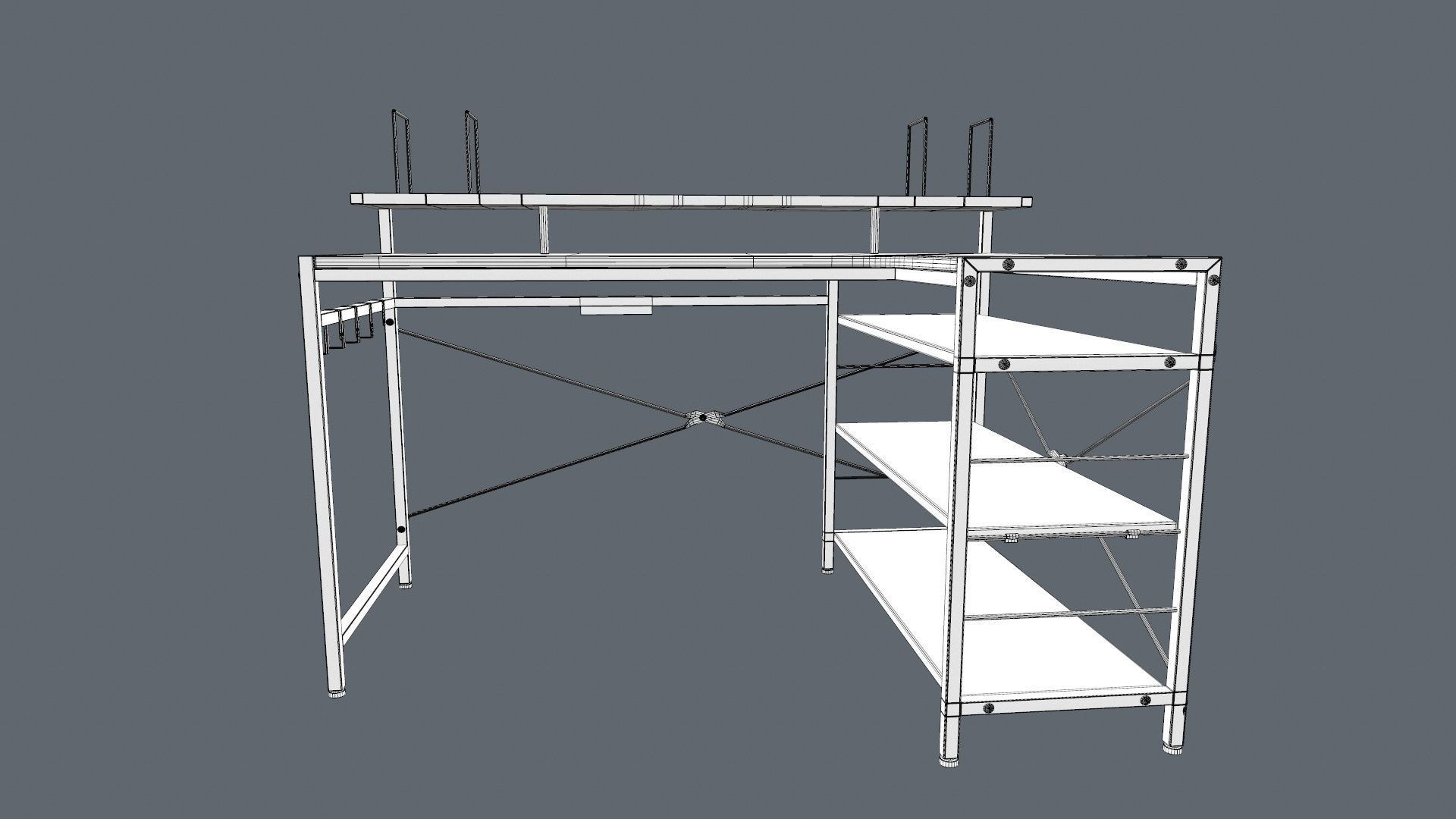 Assembly Table 3D model_17