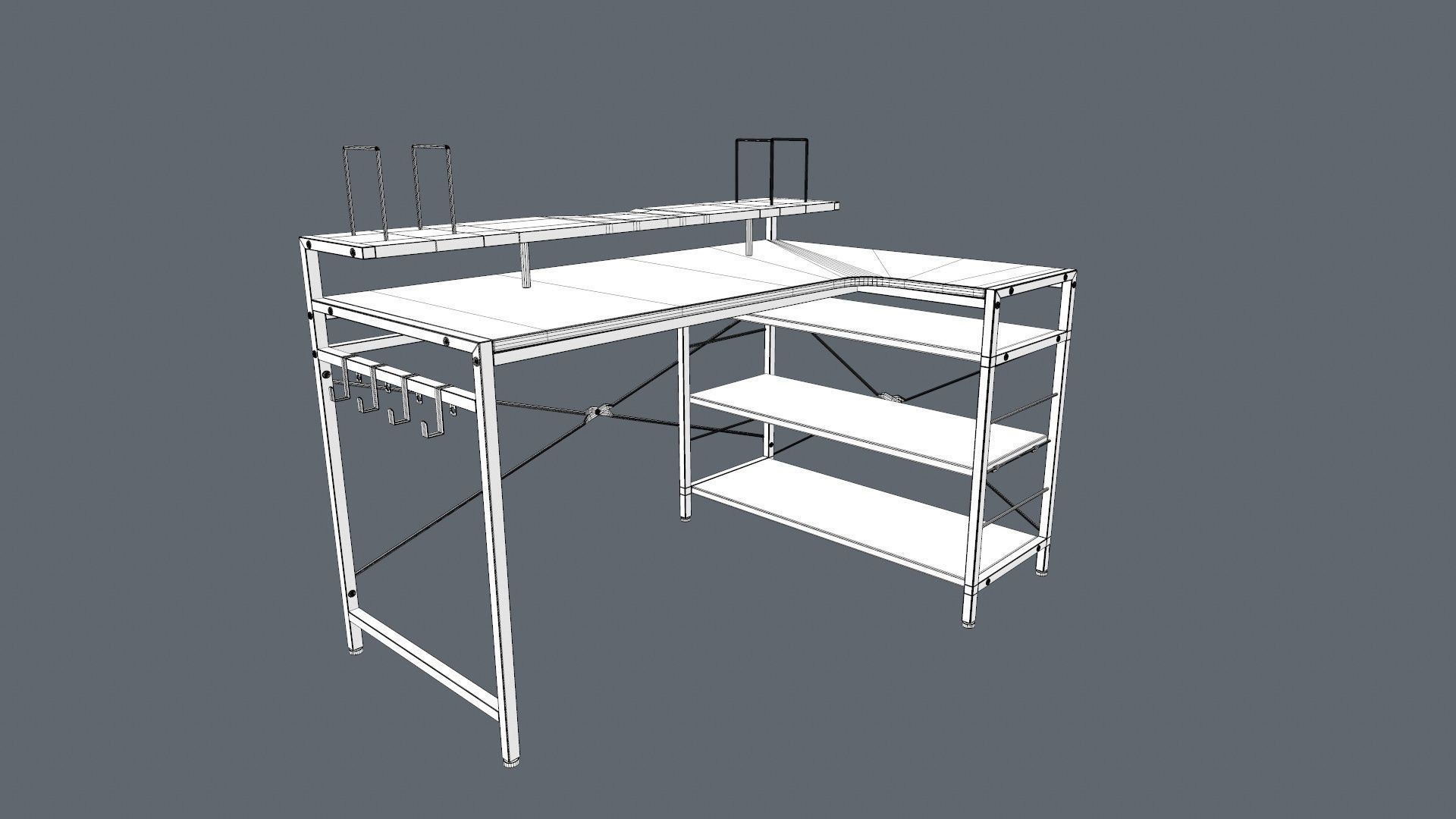 Assembly Table 3D model_22