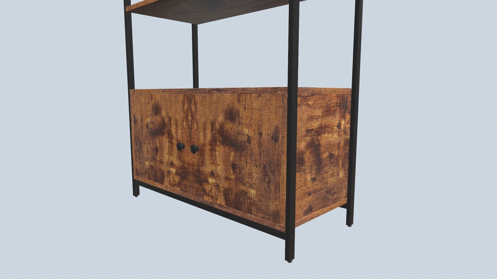 Book Shelf Storage 3D model_13