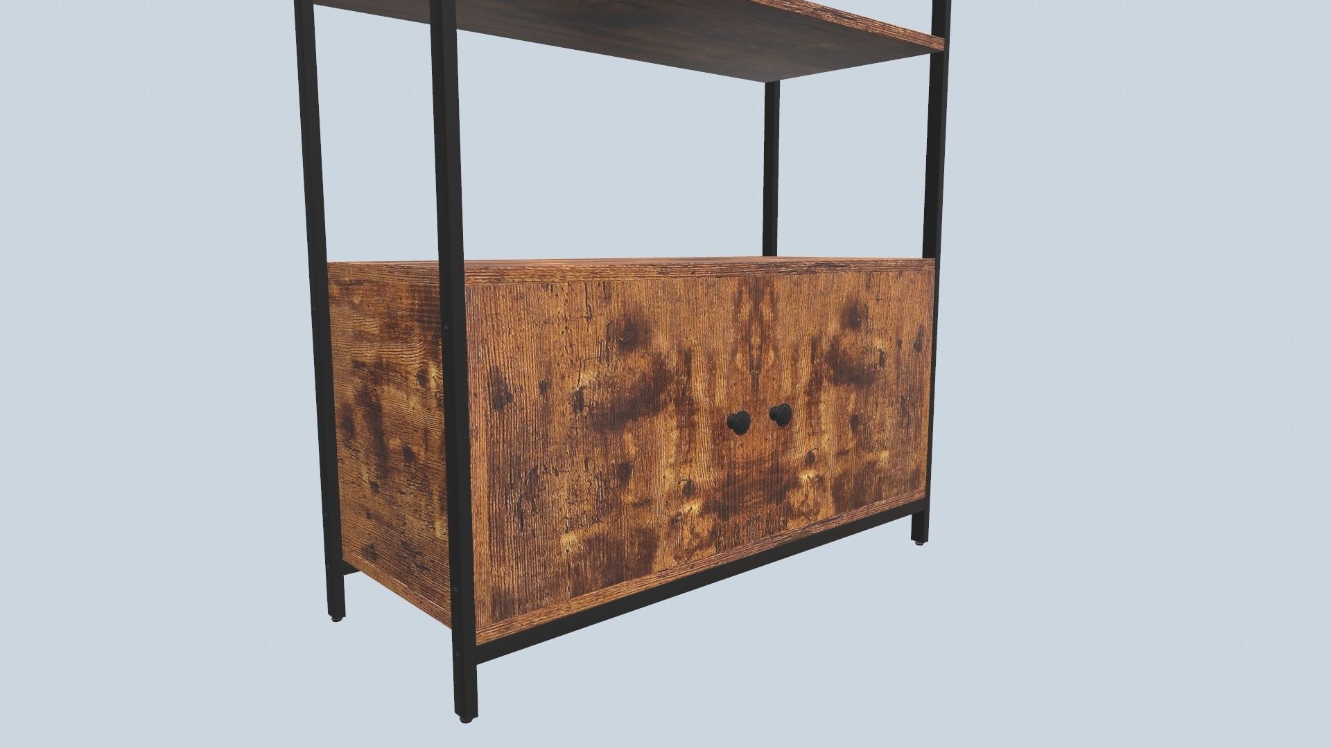 Book Shelf Storage 3D model_12