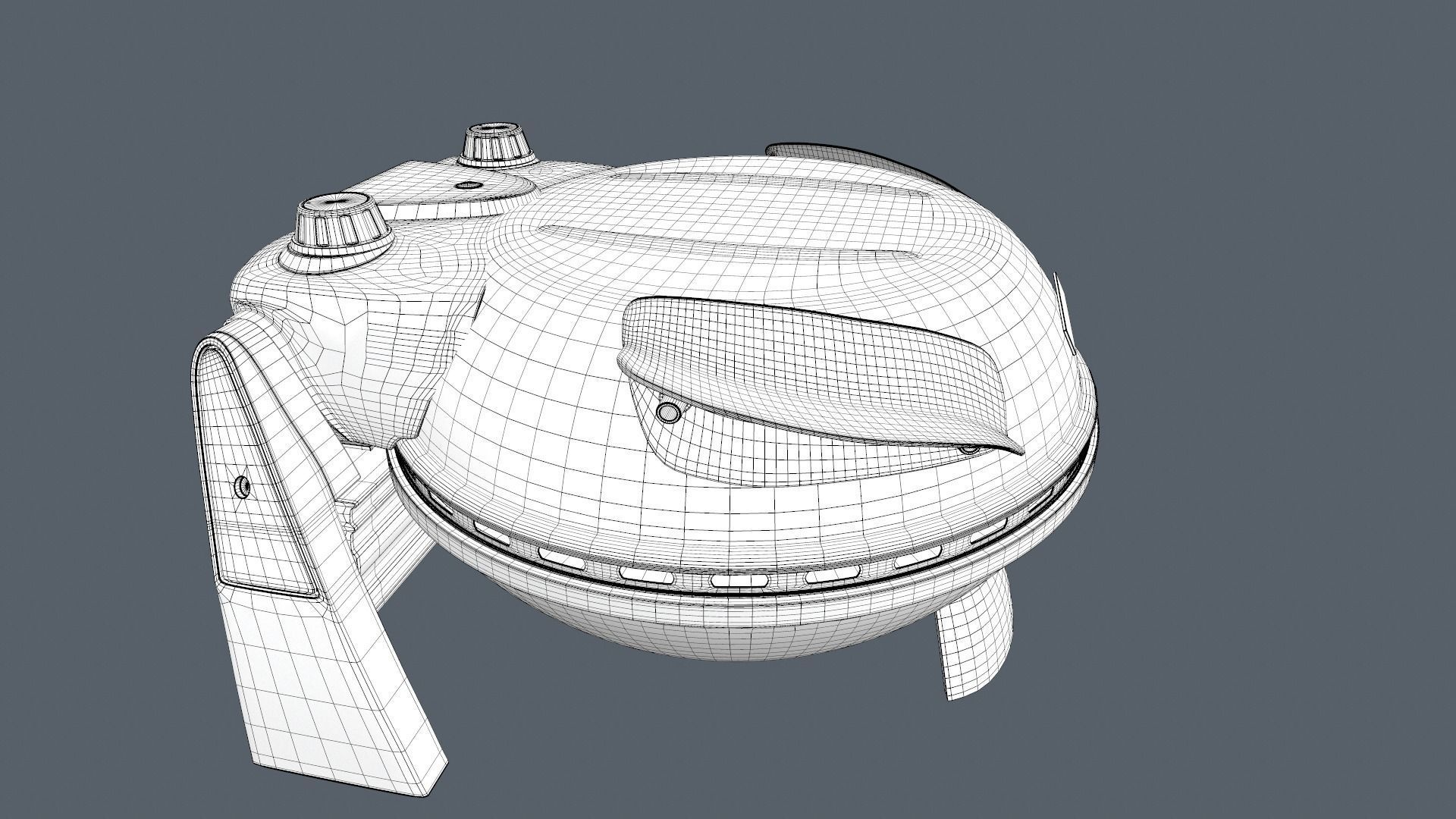 Pizza maker 3D model_16