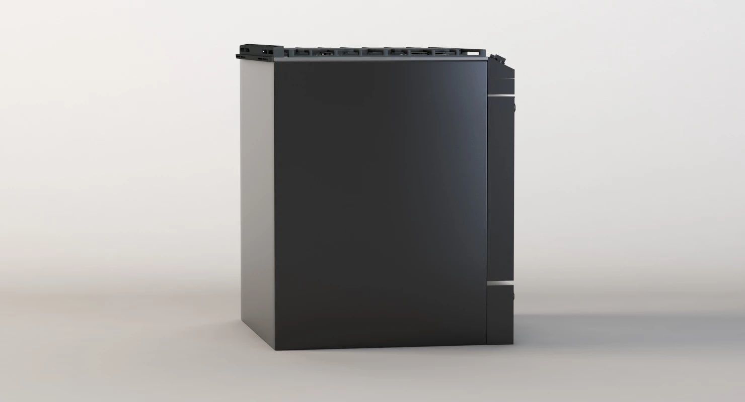 General Electric 30 Slide Convection Gas Range 30 3D model_3