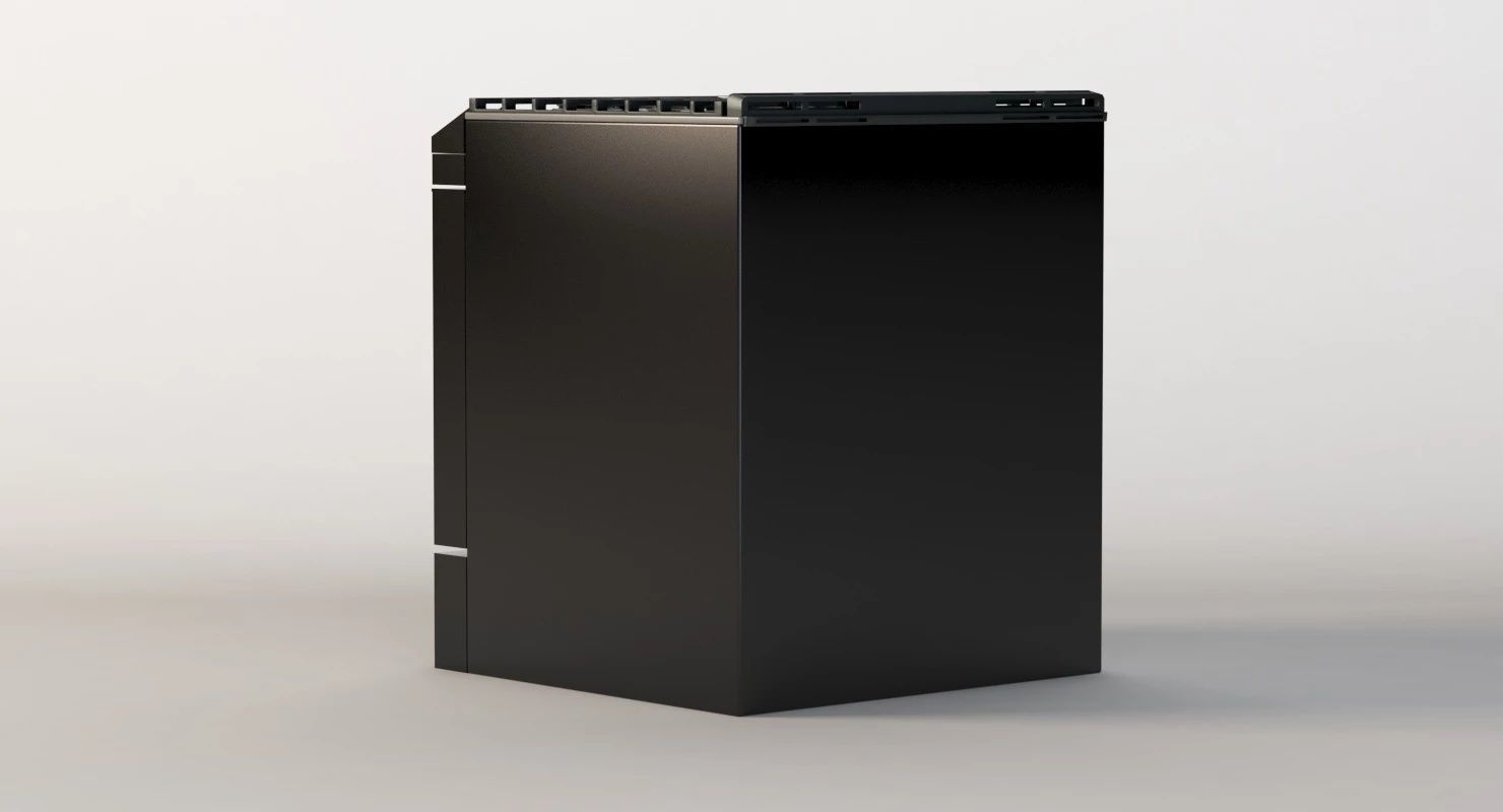 General Electric 30 Slide Convection Gas Range 30 3D model_5