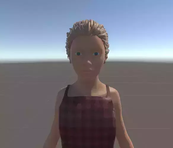 3D LITTLE GIRL 