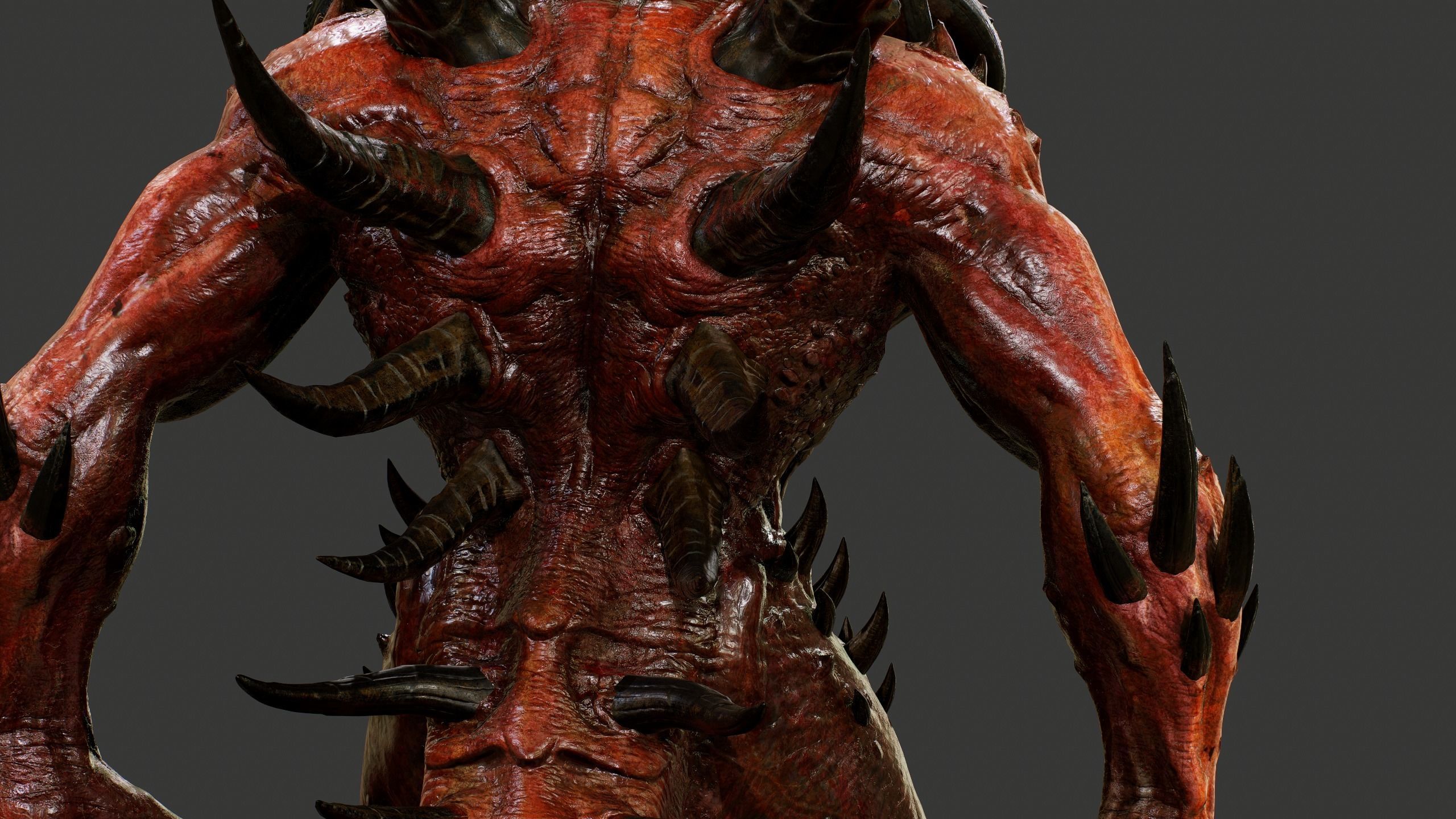 Diablo prime evil Cinematic quality  Low-poly 3D model_20