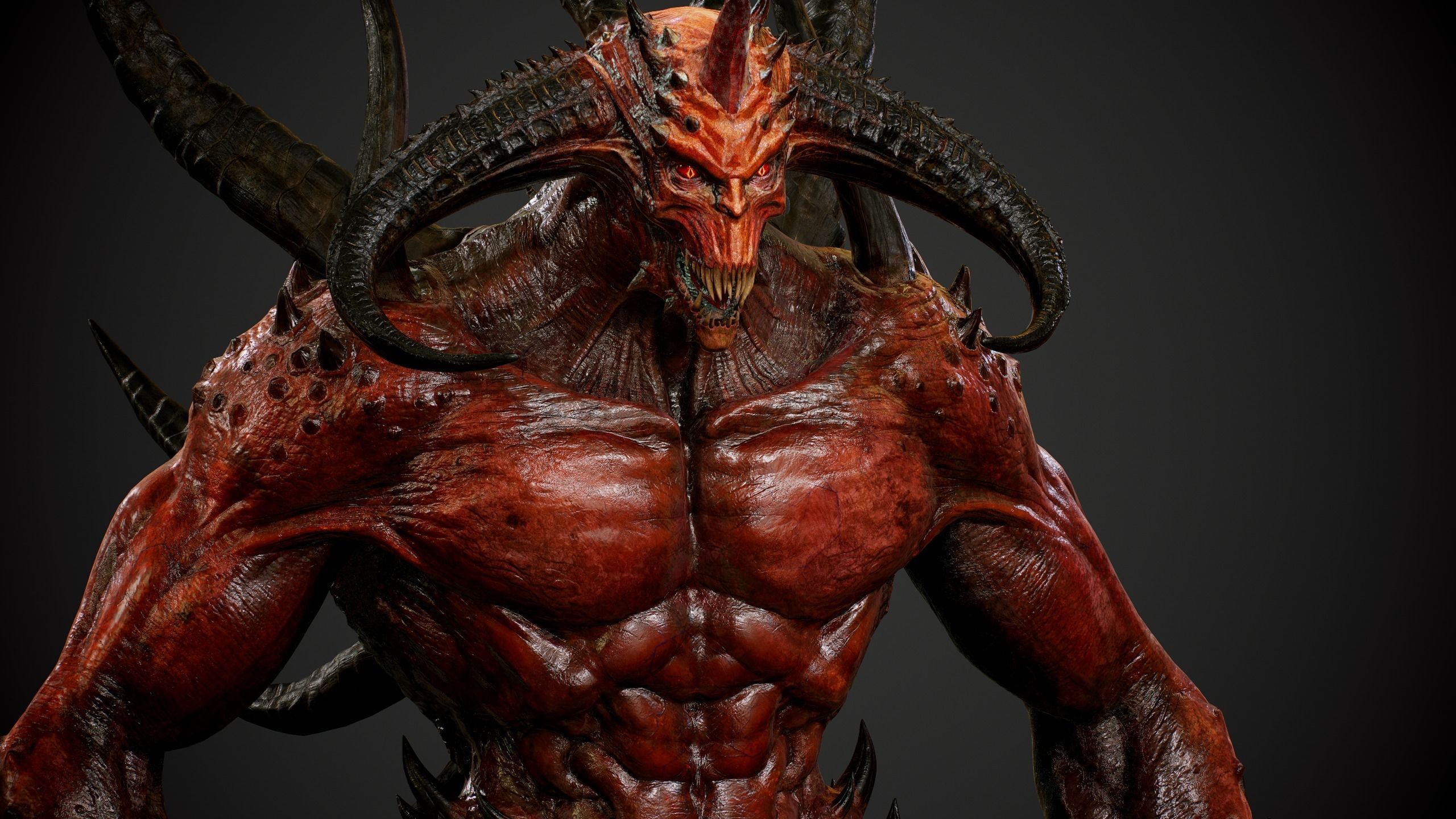 Diablo prime evil Cinematic quality  Low-poly 3D model_16