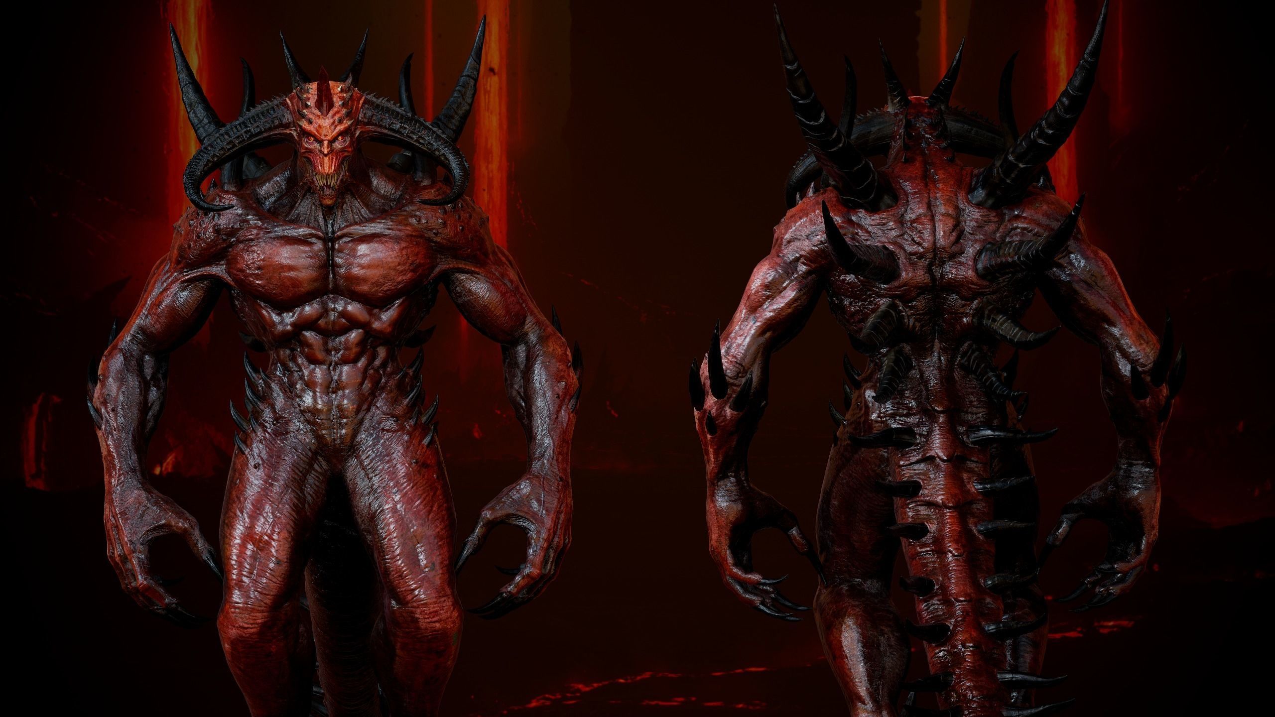 Diablo prime evil Cinematic quality  Low-poly 3D model_4