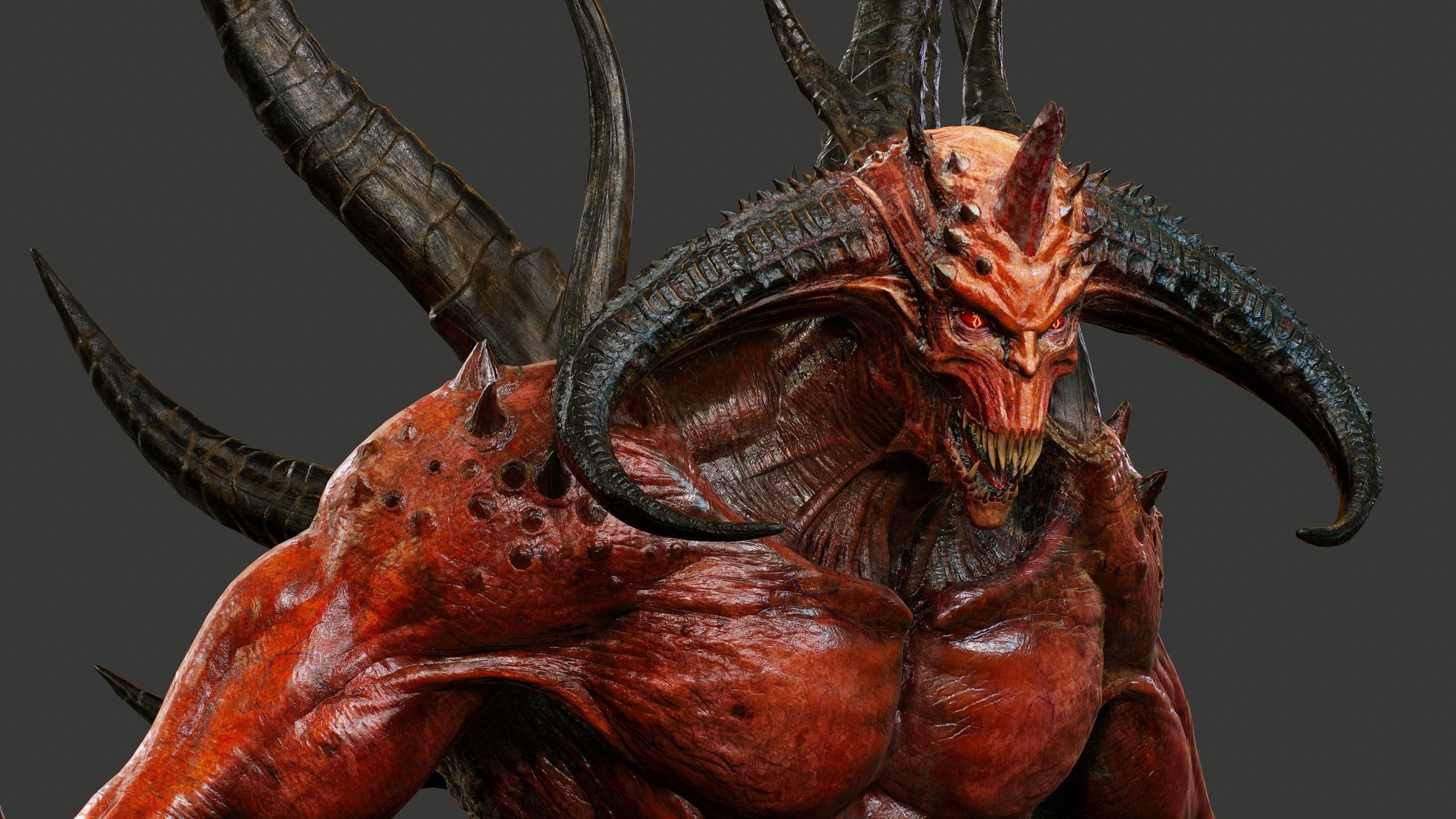 Diablo prime evil Cinematic quality  Low-poly 3D model_19