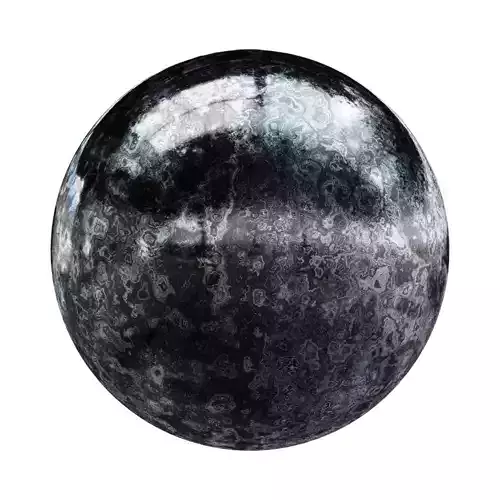 Damascus Steel Procedural Material - Blender