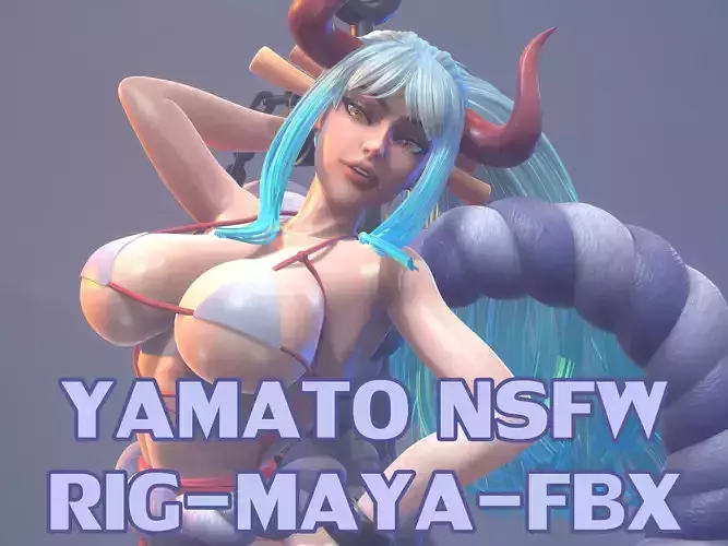YAMATO FANART 3D model