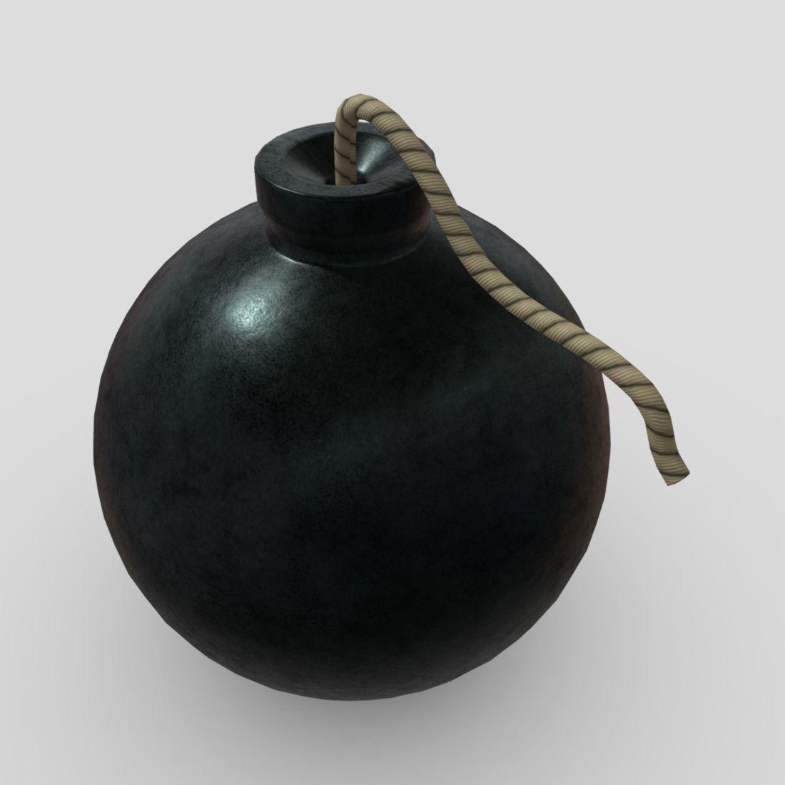 CC0 - Bomb Free low-poly 3D model_5