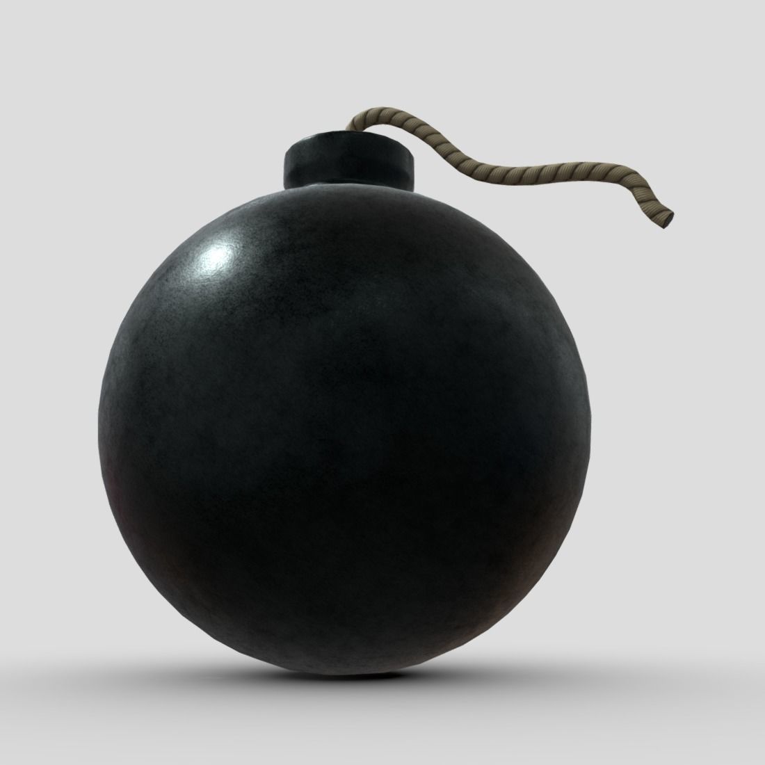 CC0 - Bomb Free low-poly 3D model_9