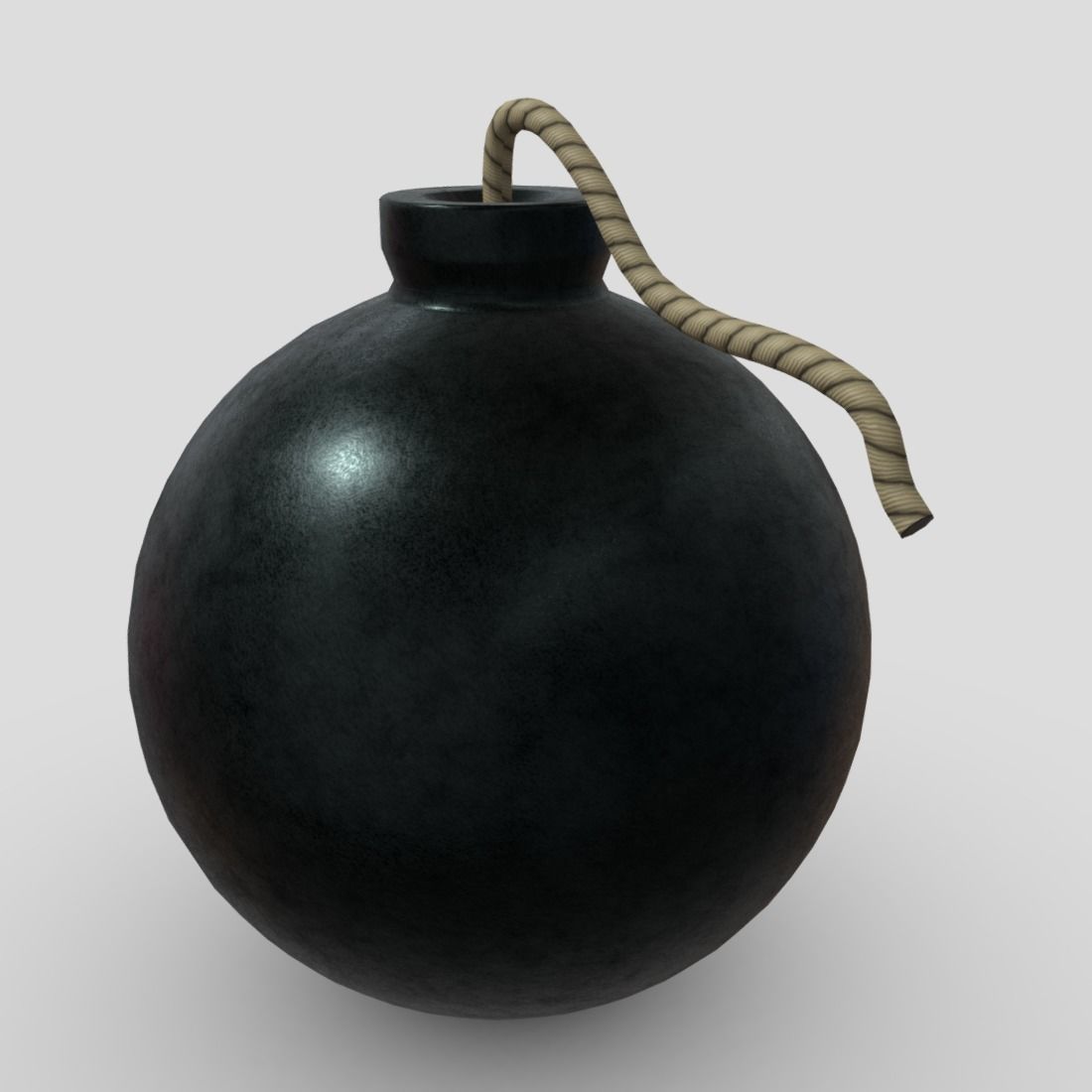 CC0 - Bomb Free low-poly 3D model_11