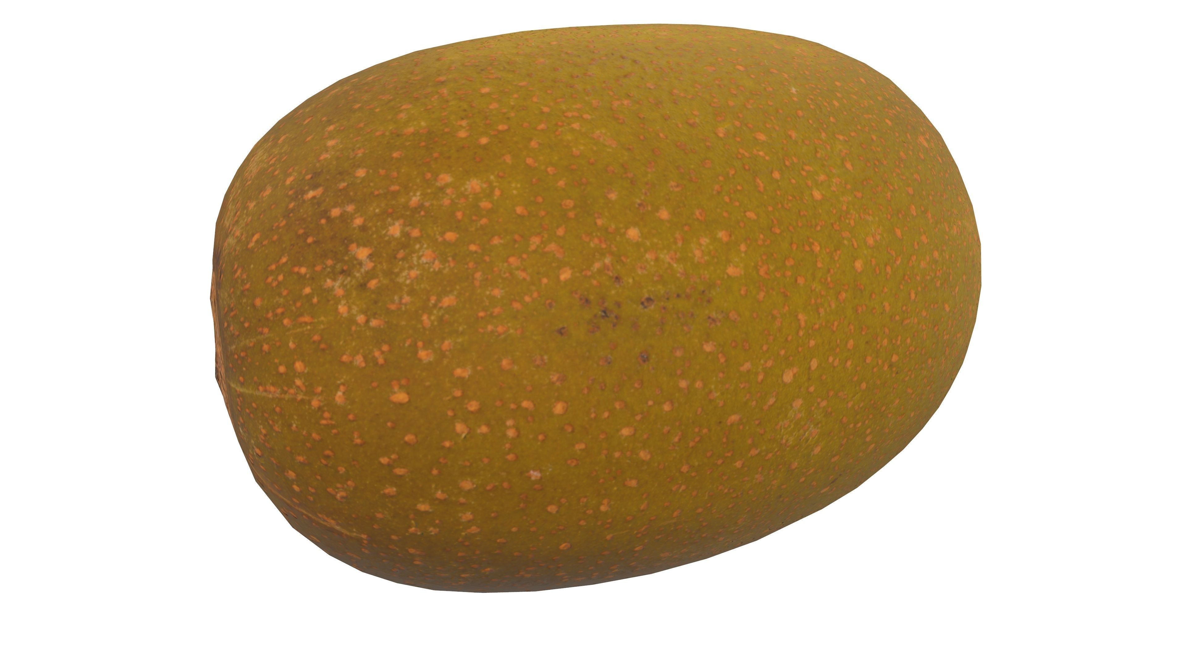 Kiwi Fruit 3D Model AR VR Low-poly 3D model_14