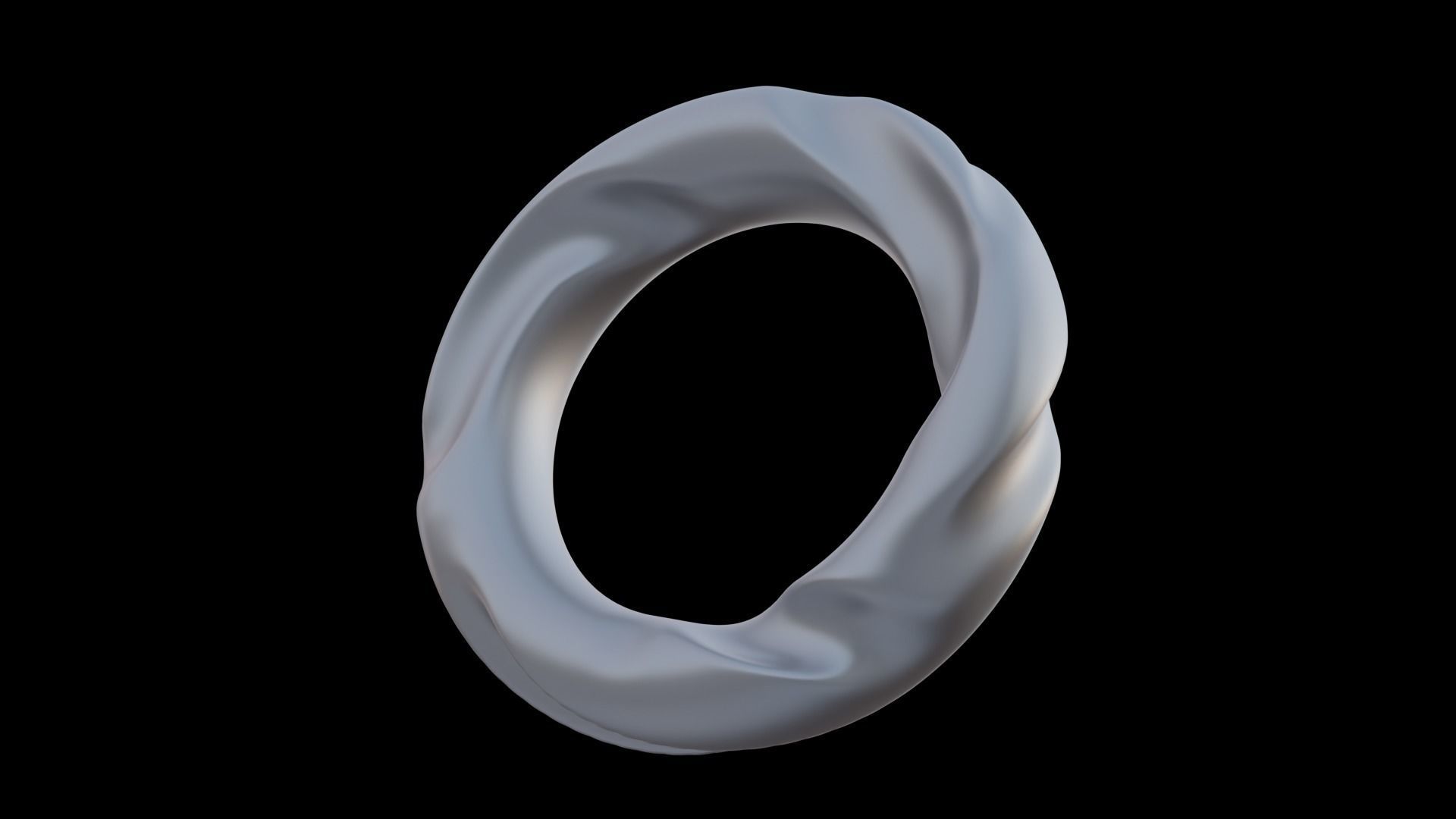 Printable ring model 3D print model_2